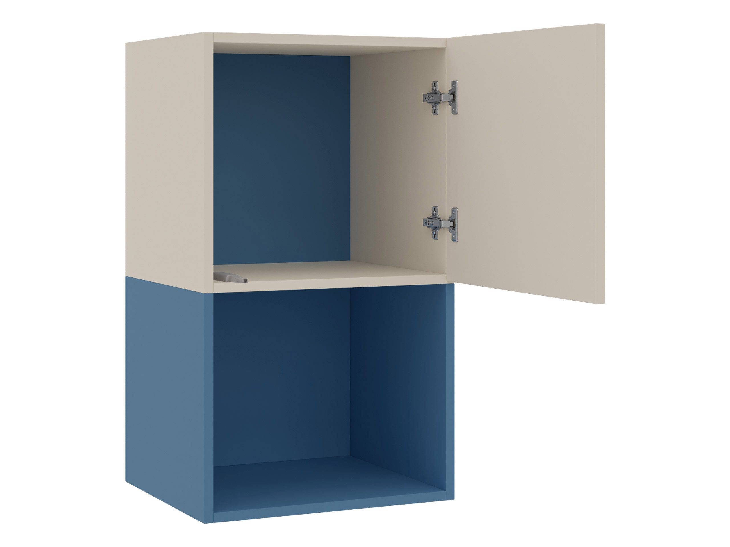 MIRJAN24 Hängeschrank Lorin LO14 (mit Drehtür) Push to open, Tür universell - Links / Rechts