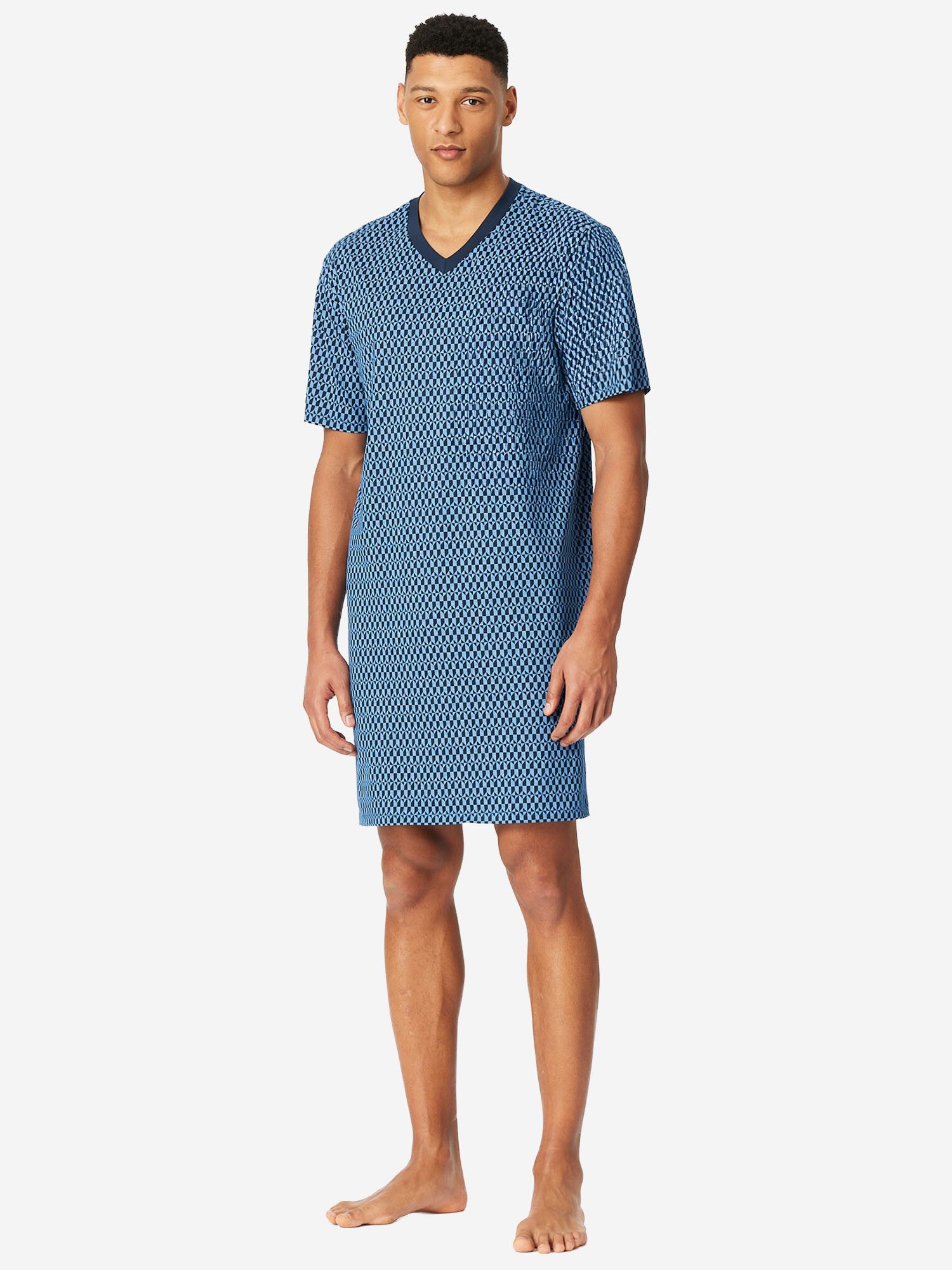 Schiesser Nachthemd Comfort Schlafkleid, Nachtkleid, Schlafhemd – Bild 4 von 5