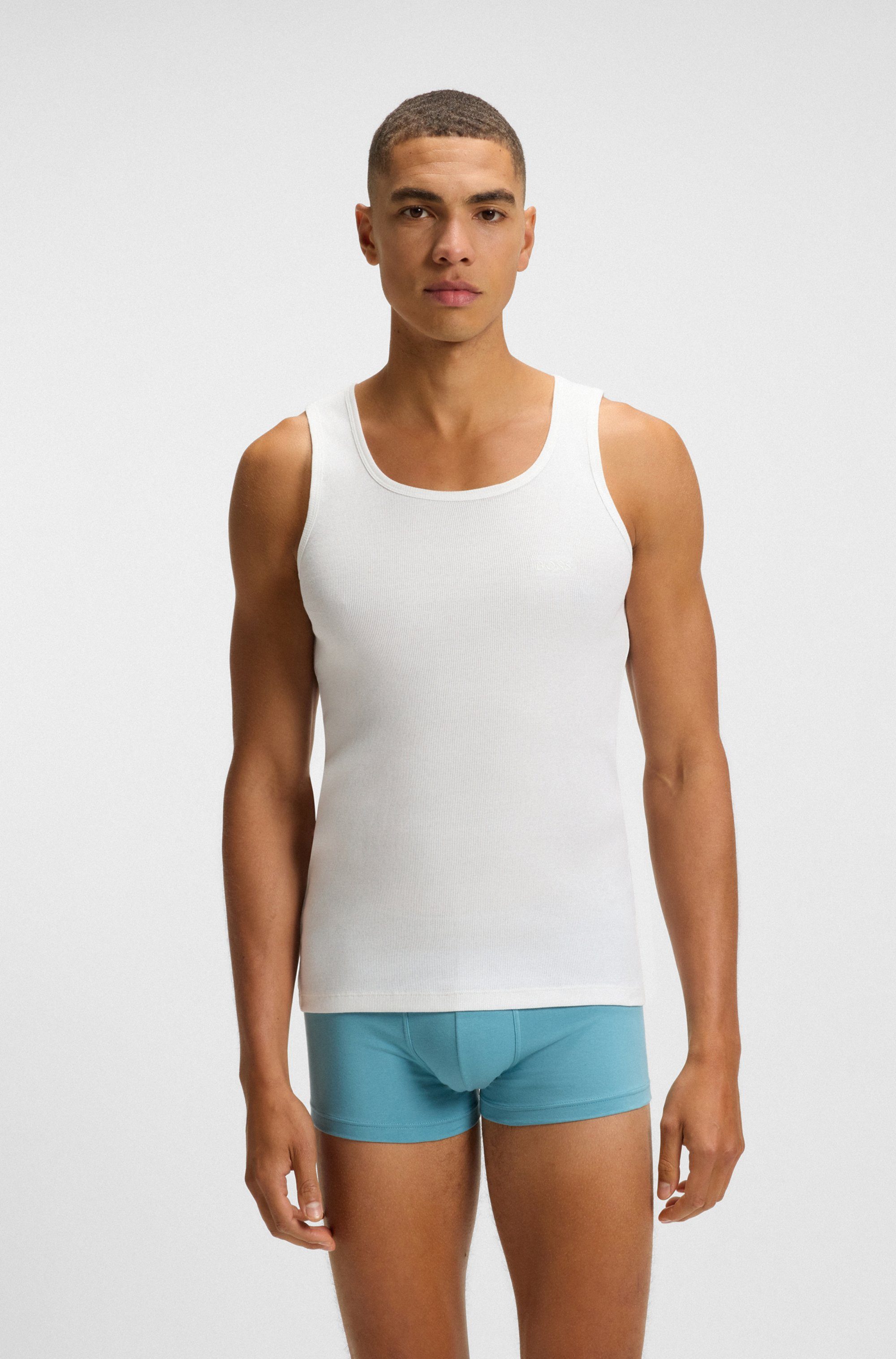 BOSS Tanktop 3P RibClassic BOSS ONE günstig online kaufen
