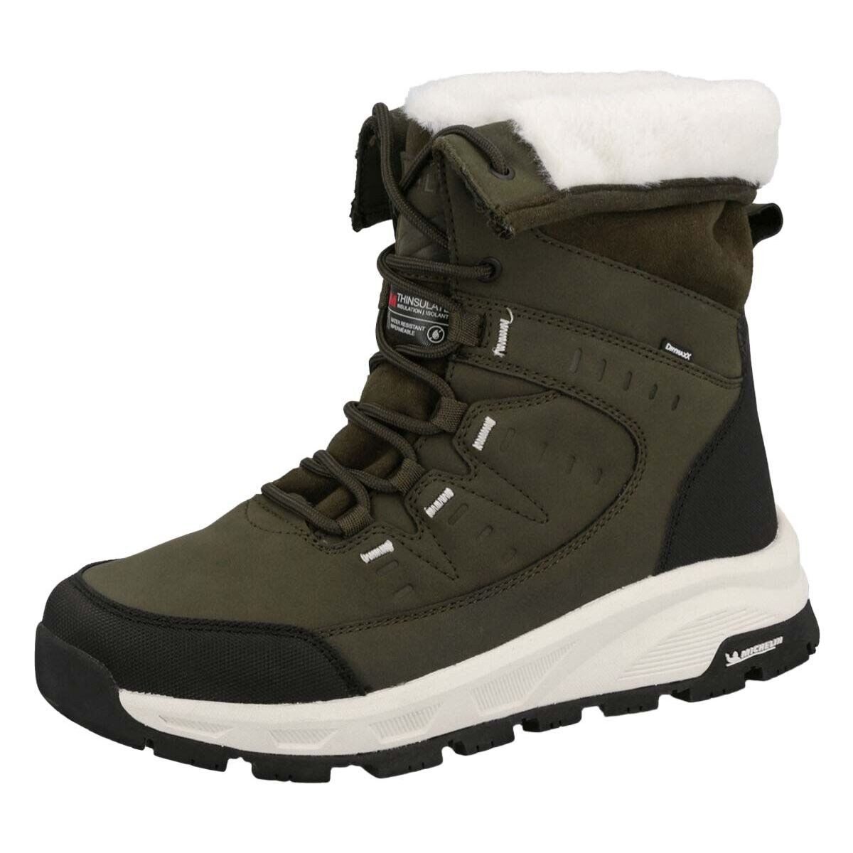 HALTI Fjalla 2 DX IC W Winterboot Winterstiefel Vegane Winterstiefel mit Kunstfellfutter, Thinsulate-Wattierung und