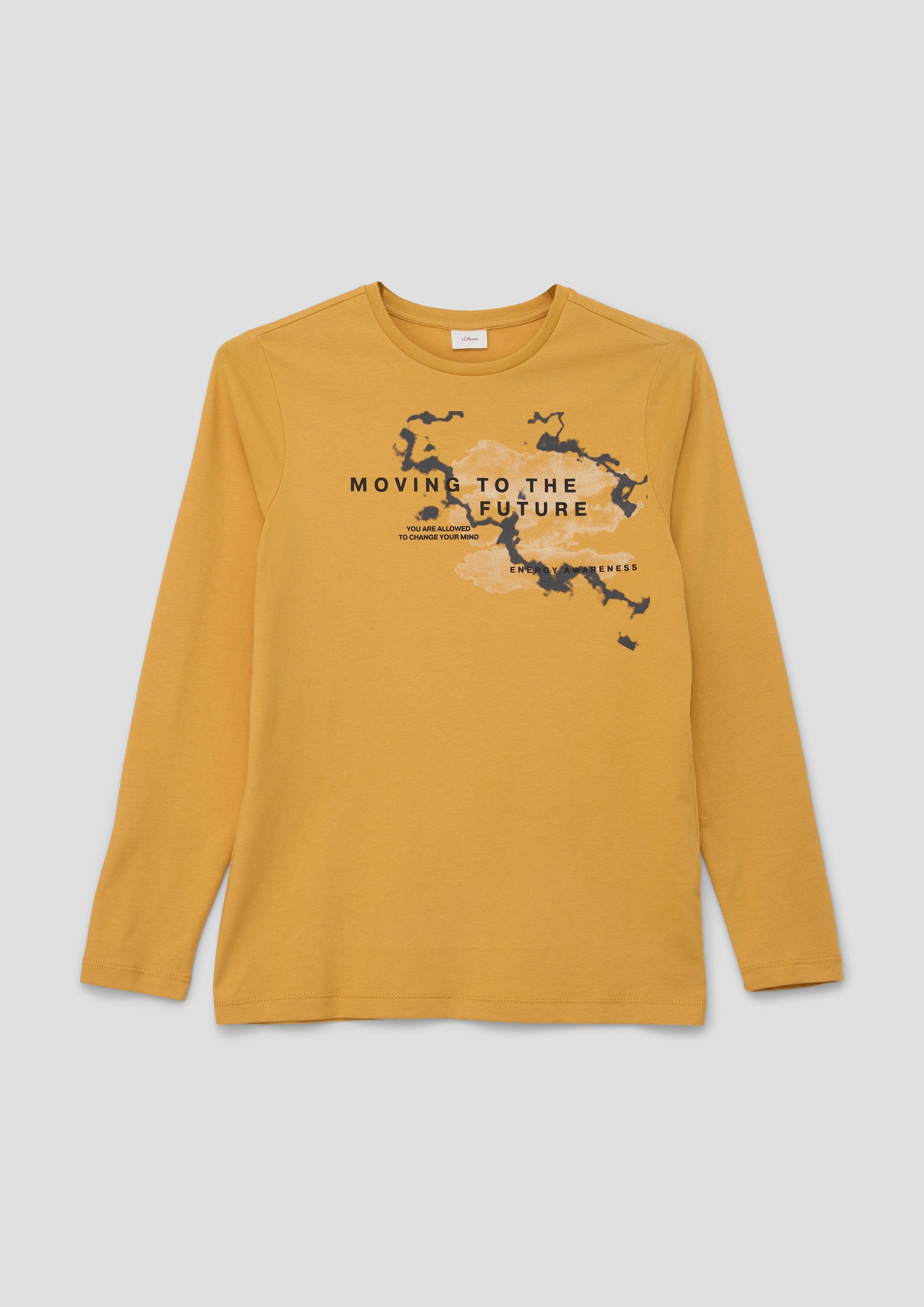 Langarmshirt Longsleeve mit Frontprint