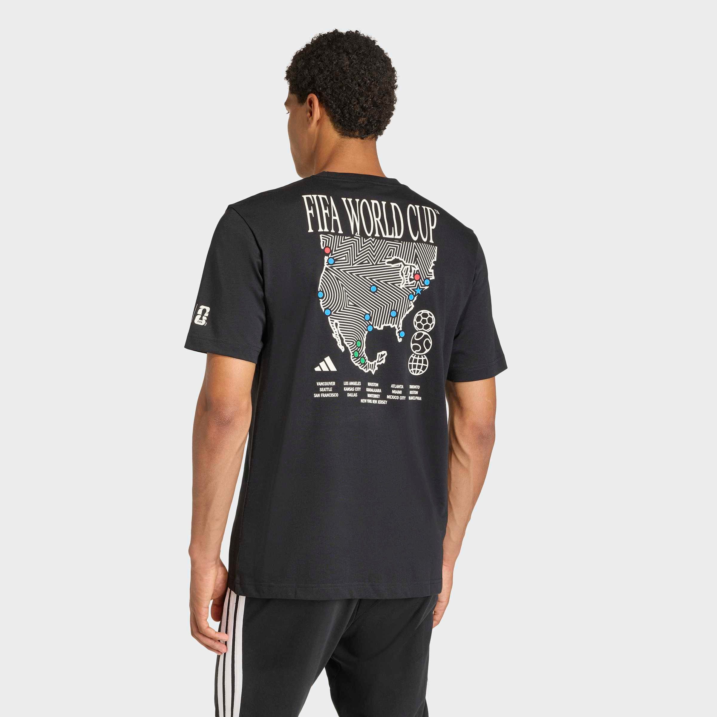 adidas Sportswear T-Shirt FIFA FUSSBALL-WELTMEISTERSCHAFT 26™ MAP GRAFIK