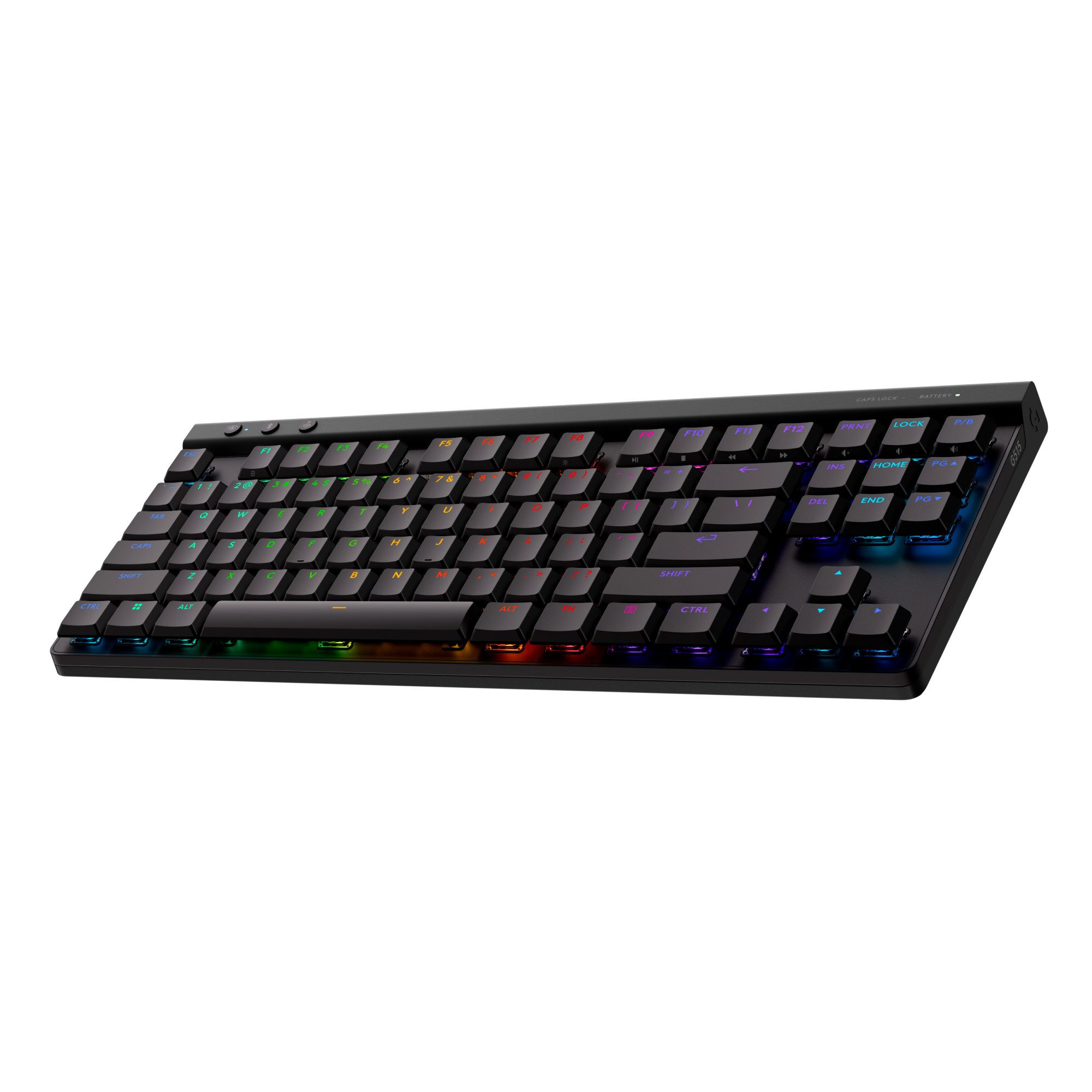 Logitech G515 Lightspeed TKL - Tactile - Black - DEU Gaming-Tastatur (kabellos)