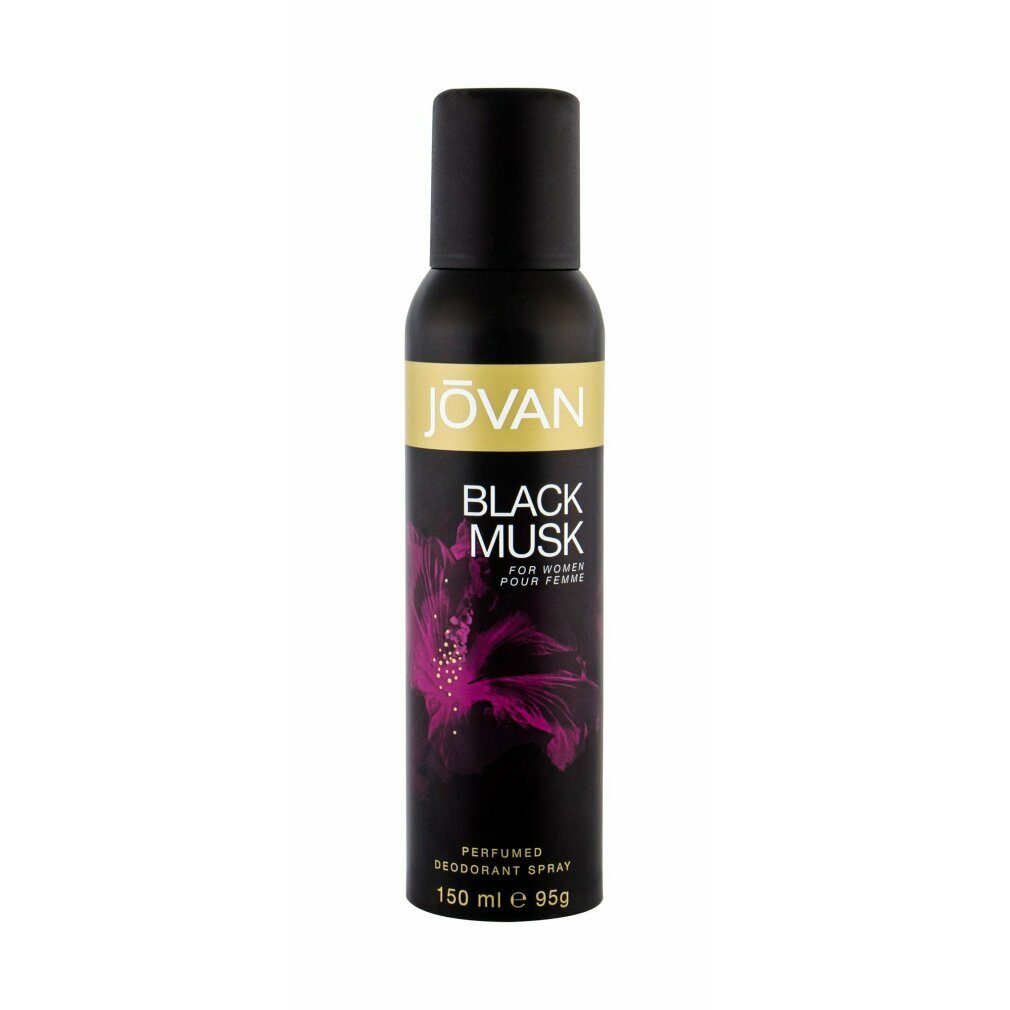 Jovan Deo-Zerstäuber Jovan Black Musk Deodorant Spray Women for 150ml