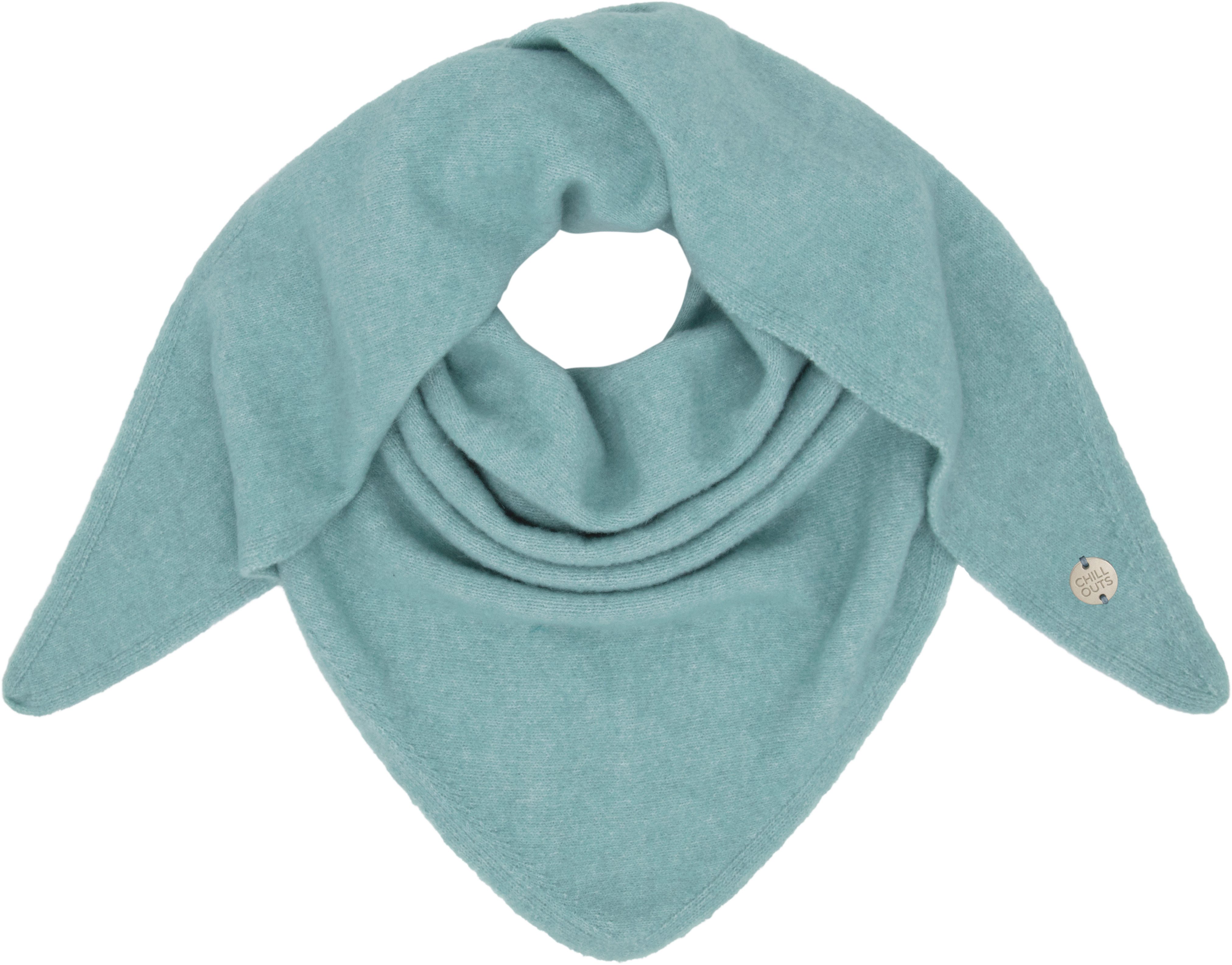 chillouts Strickschal Gadi Scarf, Weiches, vielseitig kombinierbares Dreieckstuch