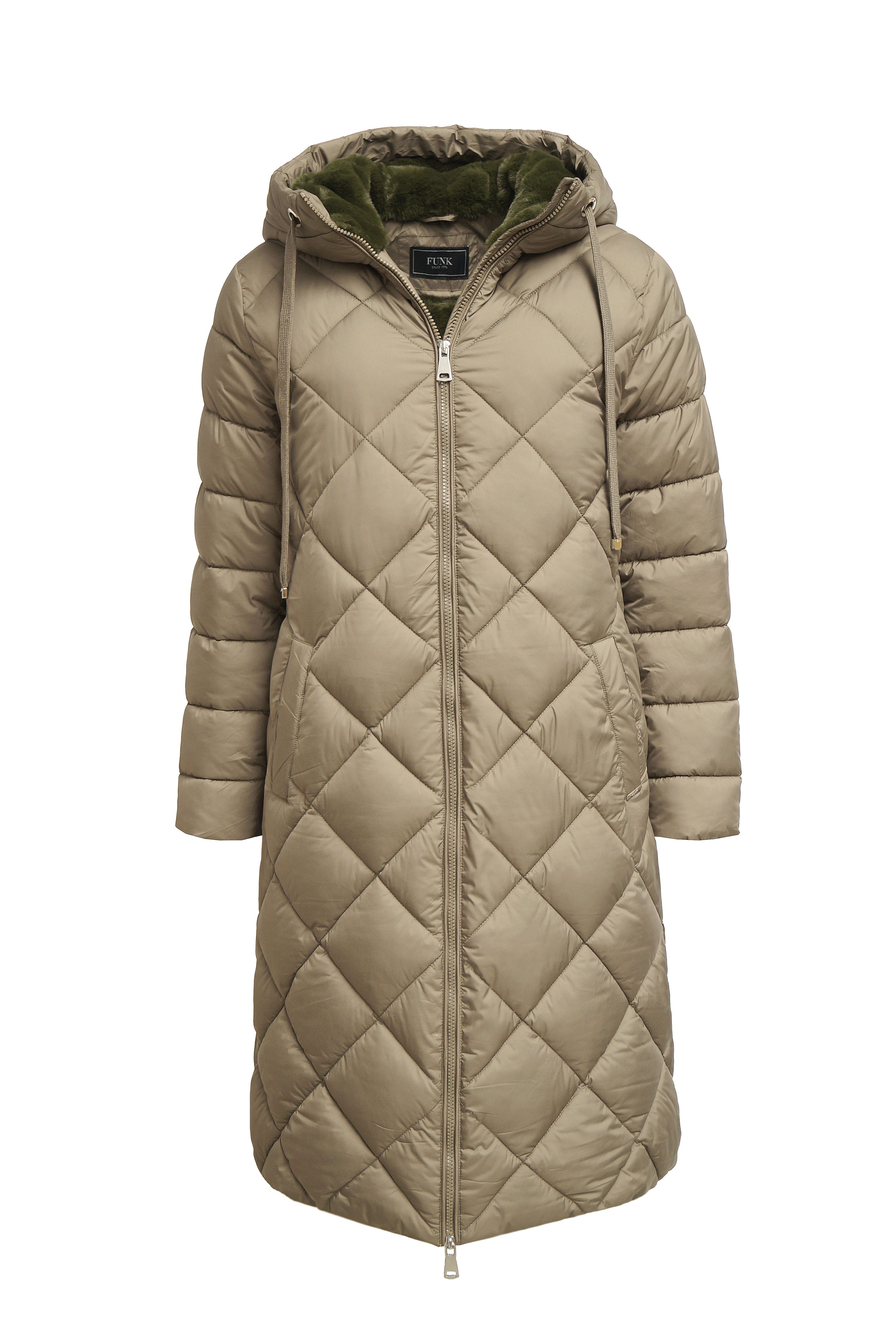 FUNK since 1776 Steppmantel mit Kapuze günstig online kaufen