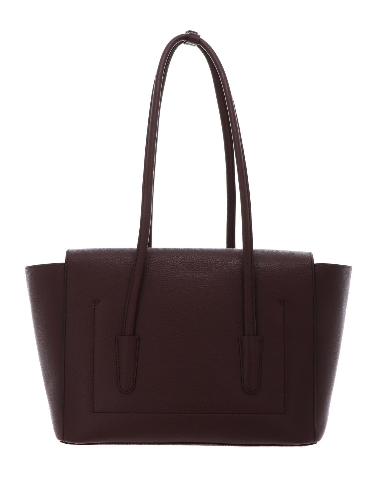 COCCINELLE Shopper Grained Leather Handbag (Set, 2-tlg), aus echtem Rindsleder
