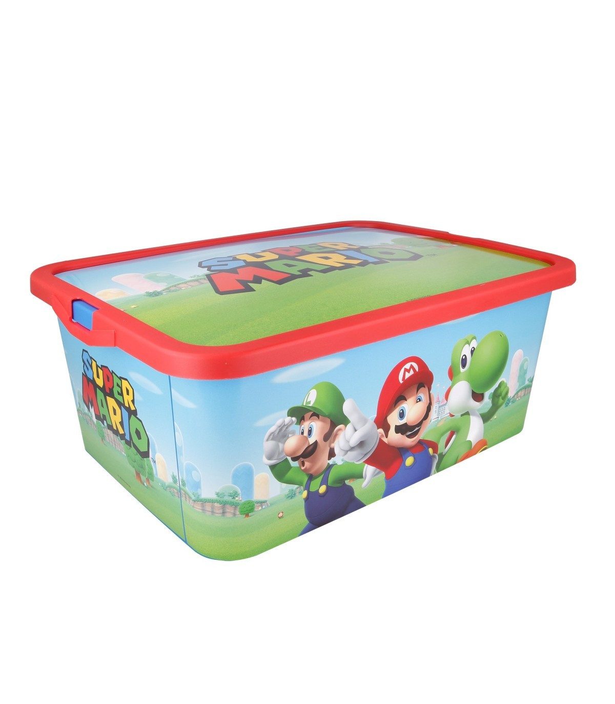 Super Mario Aufbewahrungsbox 13 l Kinderzimmer Box für Spielzeug