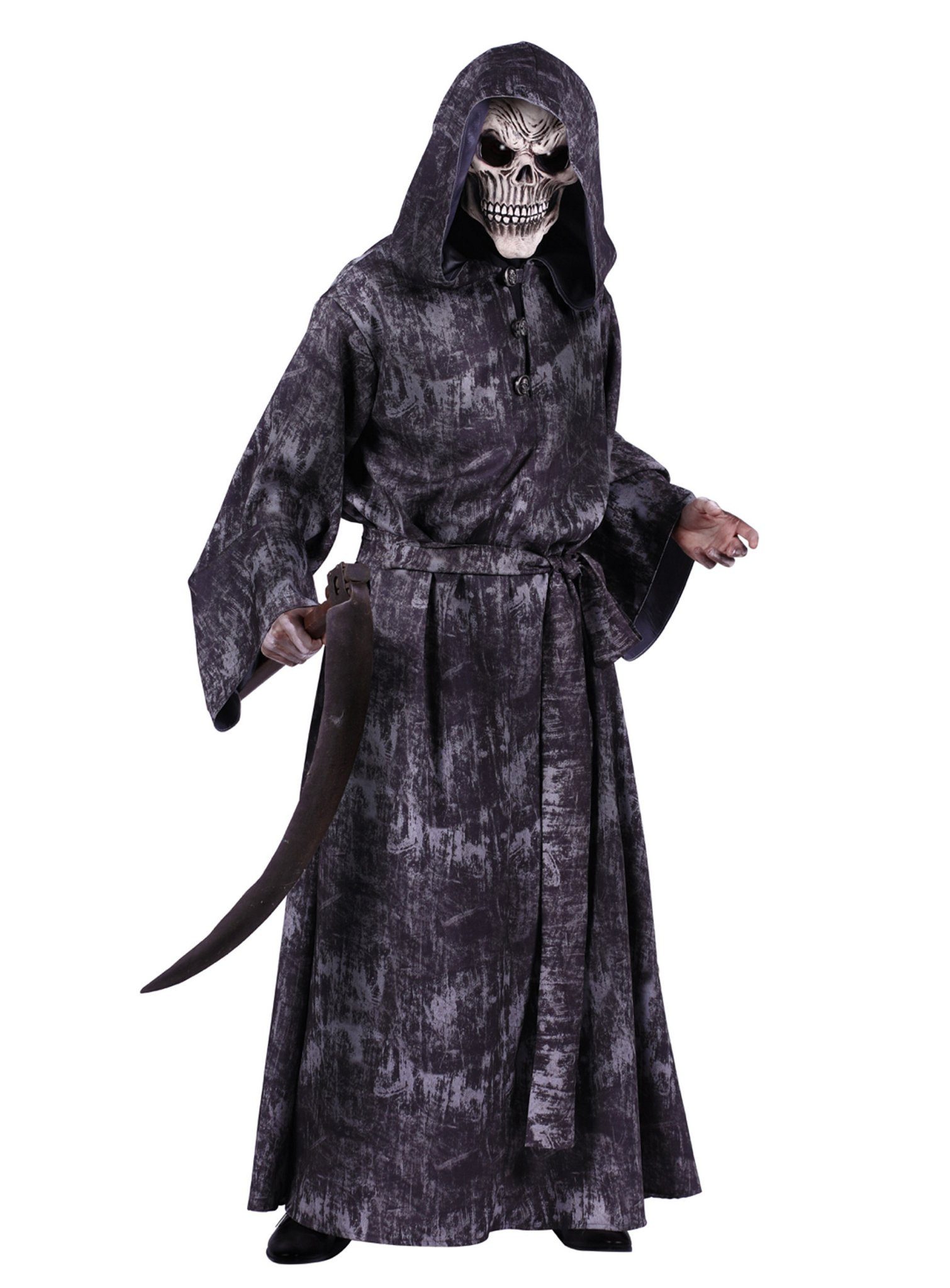 Kostüm Skelett Dämon Robe - Halloween Kostüm Herren