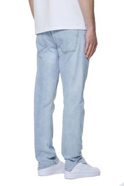 Pegador 5-Pocket-Jeans Withy Distressed Ankle 33 (1-tlg., kein Set) logogeprägte Knöpfe und Nieten