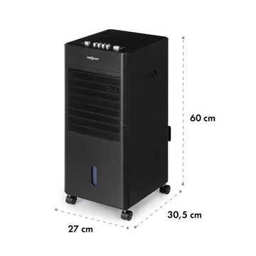 ONECONCEPT Ventilatorkombigerät Freshboxx 3-in-1 Luftkühler, mit Wasserkühlung & Eis mobil Klimagerät ohne Abluftschlauch