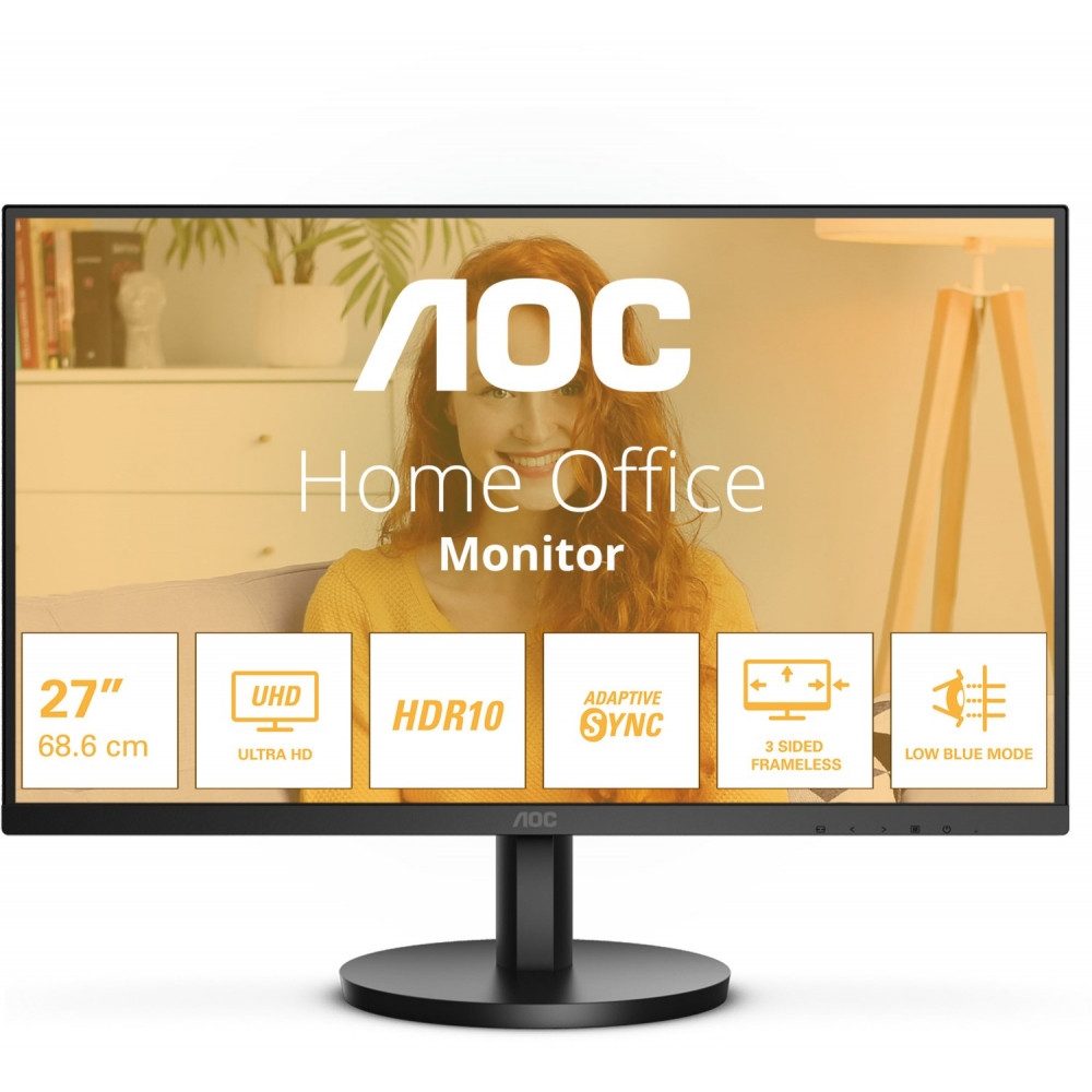 AOC U27B3M 27" TFT-Monitor mit LED-Technik. TFT-Monitor