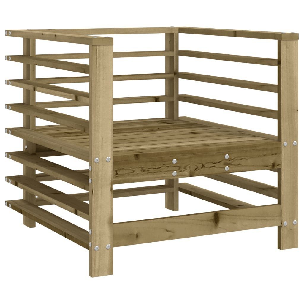 vidaXL Sofaelement Gartenstühle 2 Stk. Kiefernholz günstig online kaufen