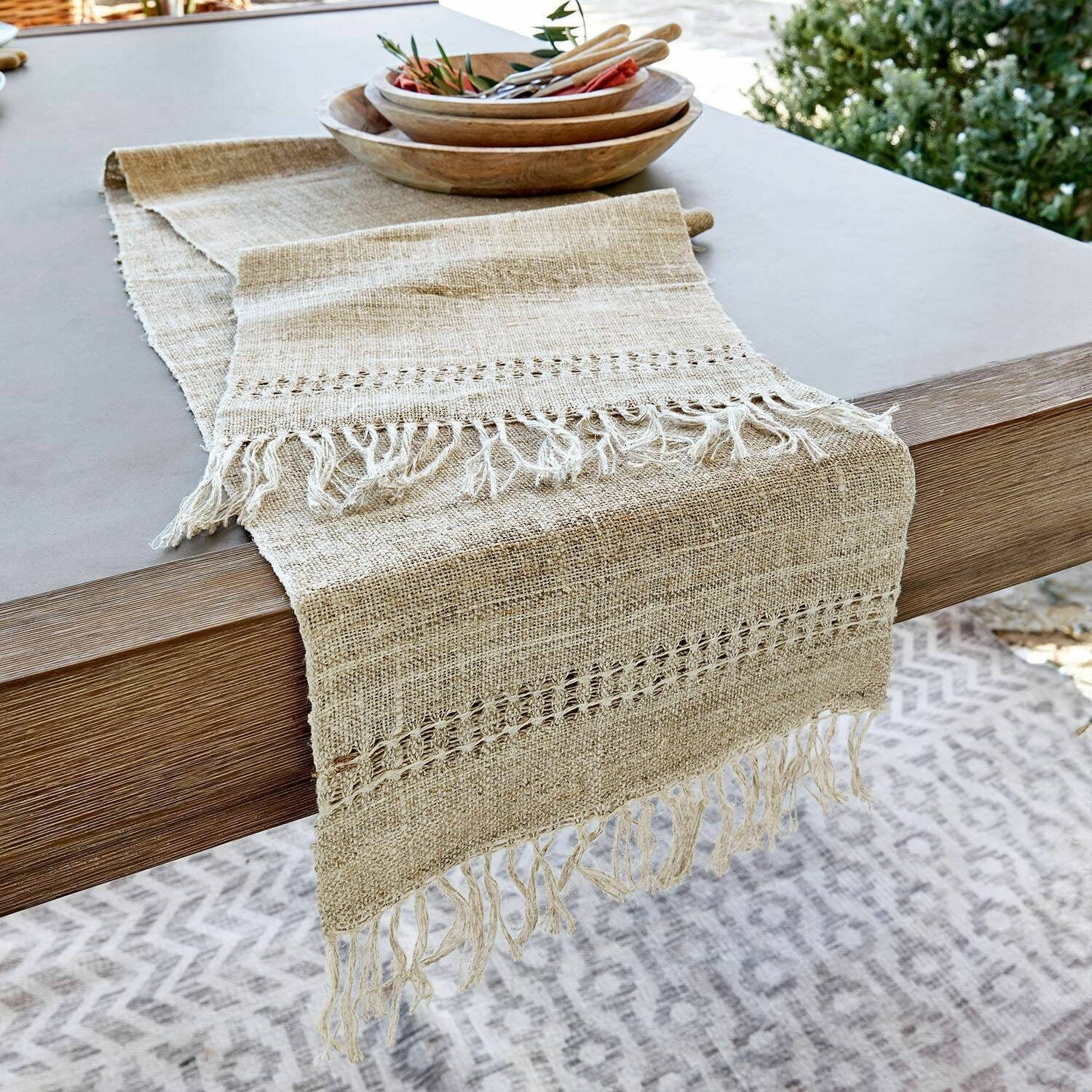 Mirabeau Tischläufer Tischläufer Palmerston beige günstig online kaufen