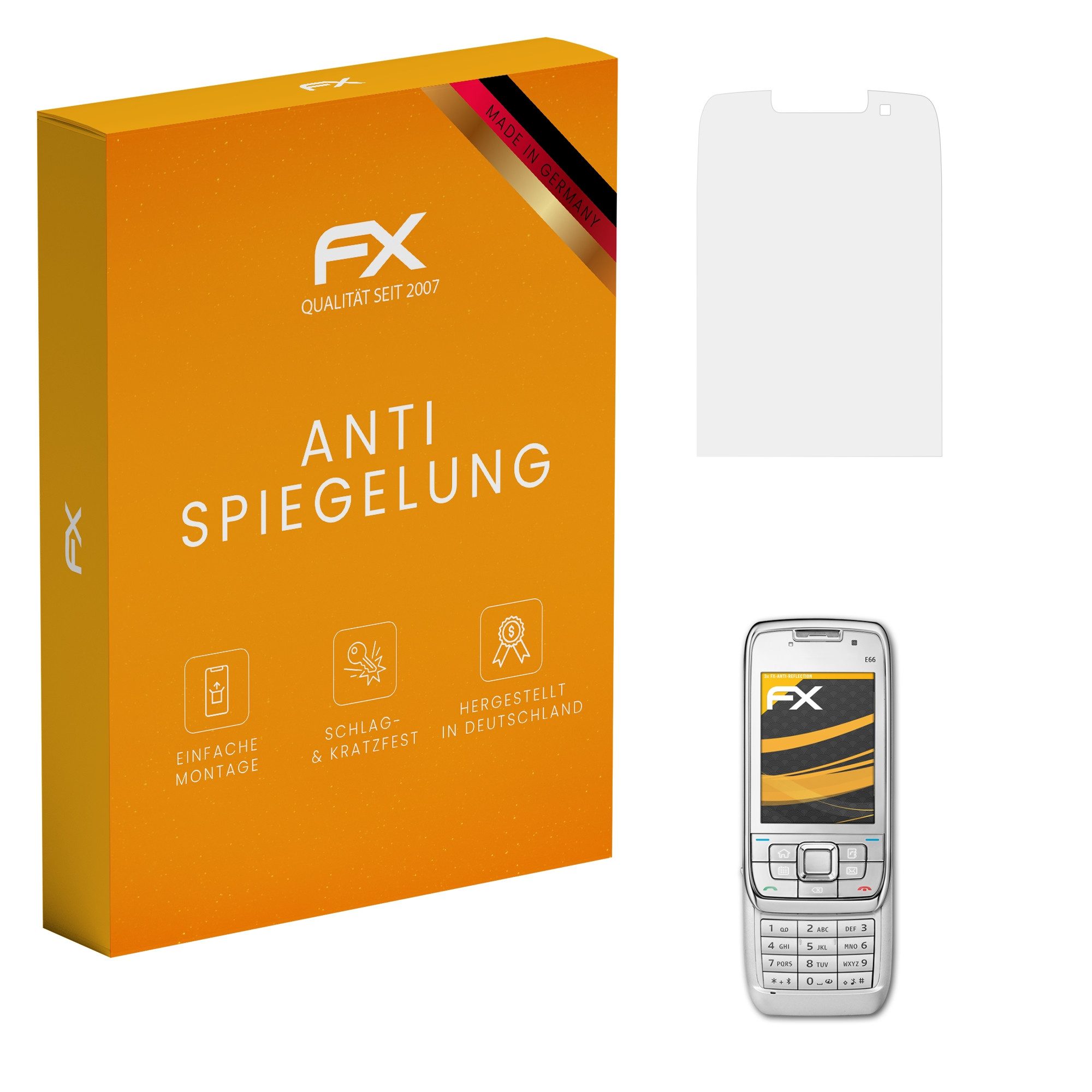 Schutzfolie für Nokia E66