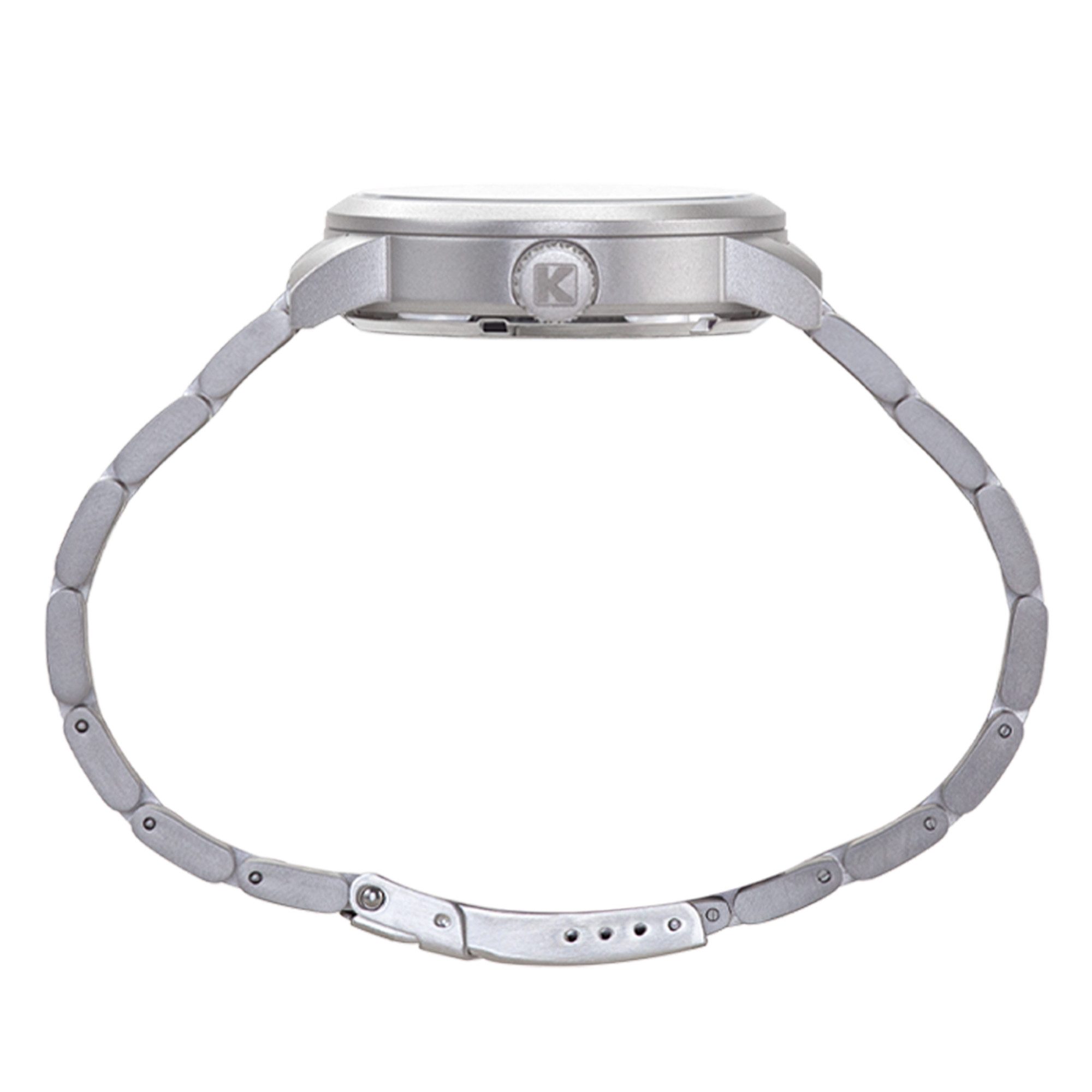 Kienzle Quarzuhr FLIEGER Quarz Armbanduhr Edelstahl KG416G