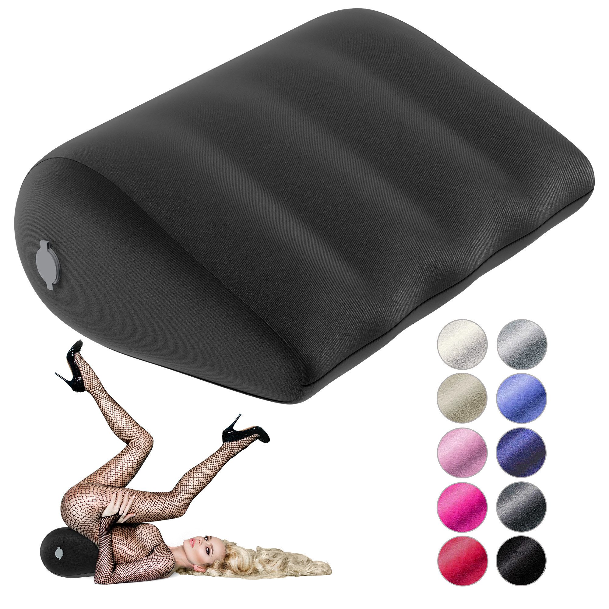 Liebesfreunde Lendenkissen Aufblasbares Lendenkissen mit waschbarem Bezug, 1-tlg., aufblasbar, mit waschbarem Bezug