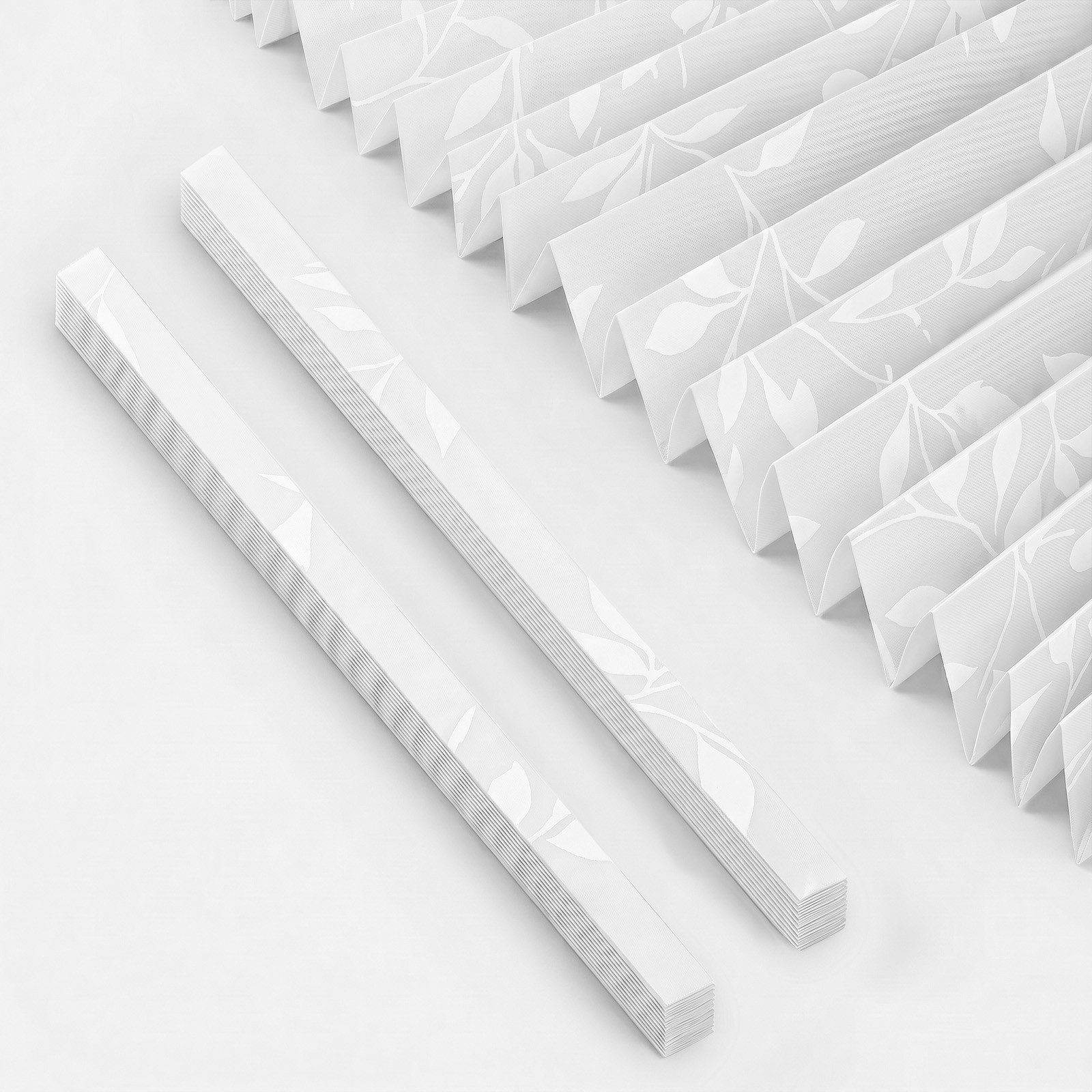 Sekey Plissee 2pcs ohne Bohren zum Kleben Rollo Dachfensterplissee Klebefix Plissee, Klebefix Plissee, 2er-Set, Innovative Klebemontage, Individuell formbar, Kürzbar