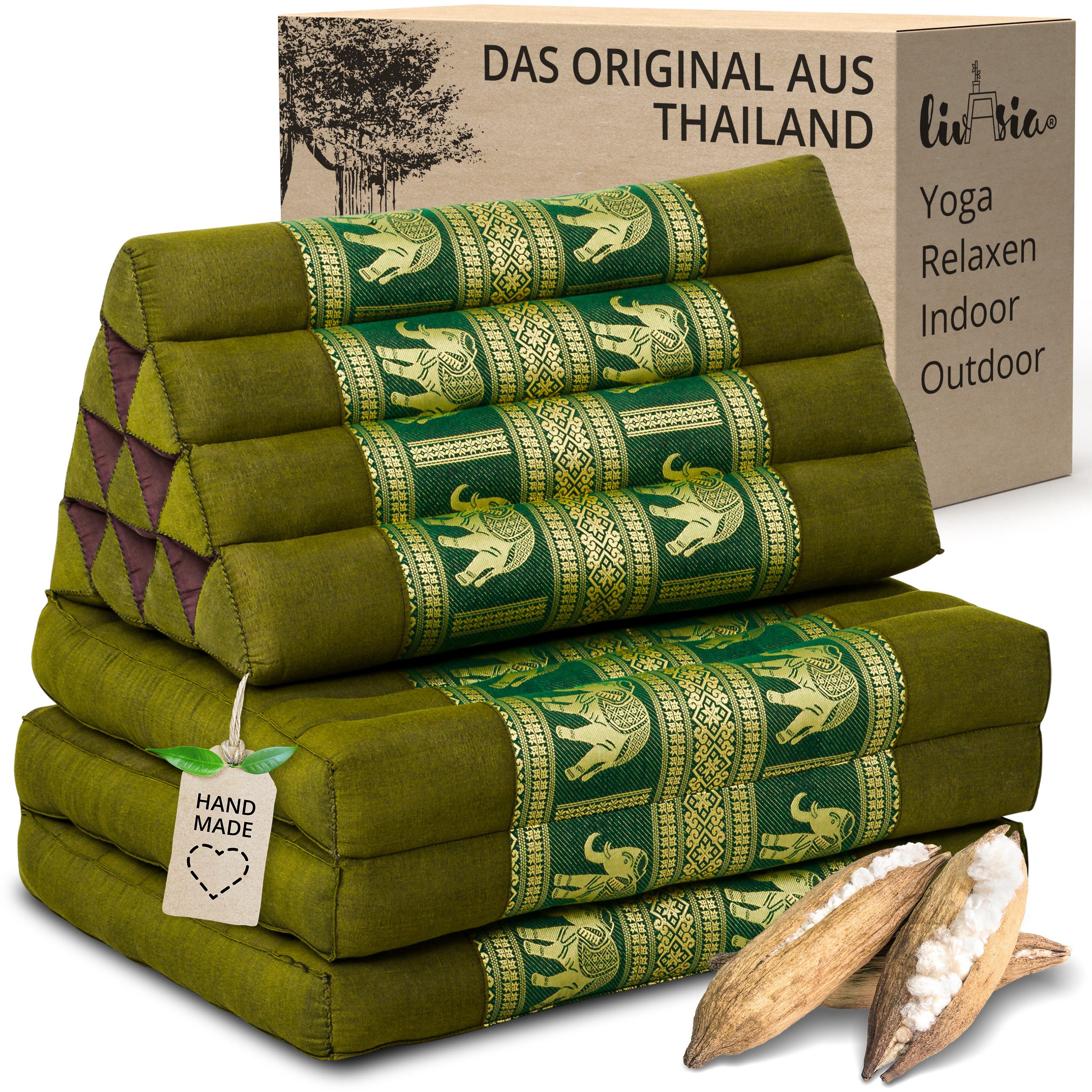 livasia Sitzsack Thaikissen 3 Auflagen (Deluxe) vegan günstig online kaufen