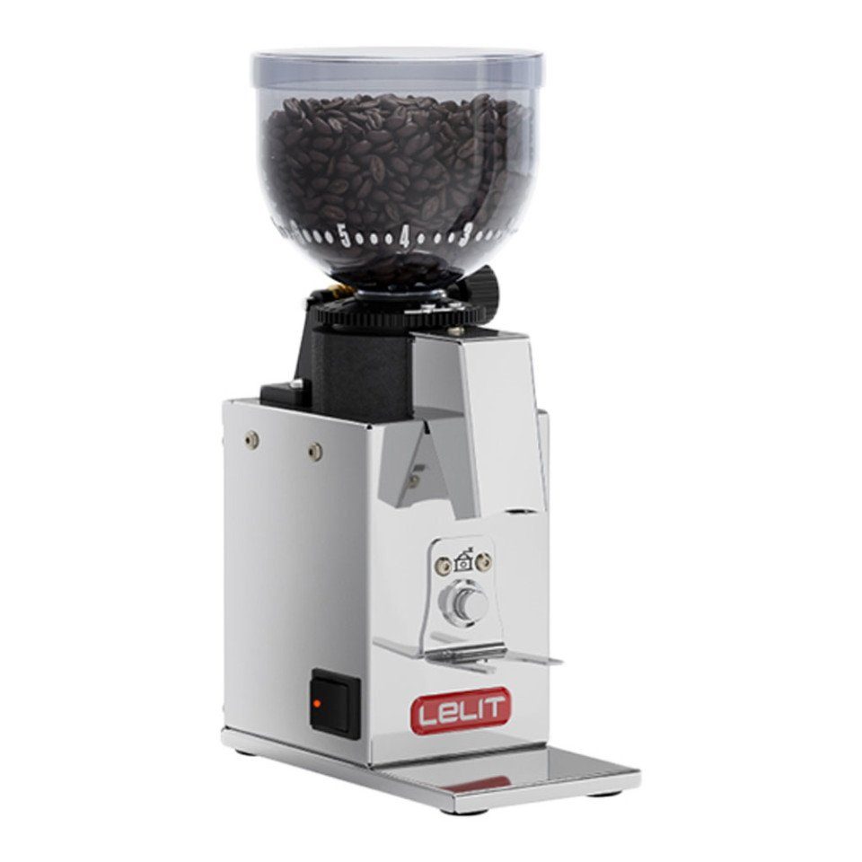Lelit Kaffeemühle LELIT Fred PL043MMI Espressomühle mit Kegelmahlwerk - Silber