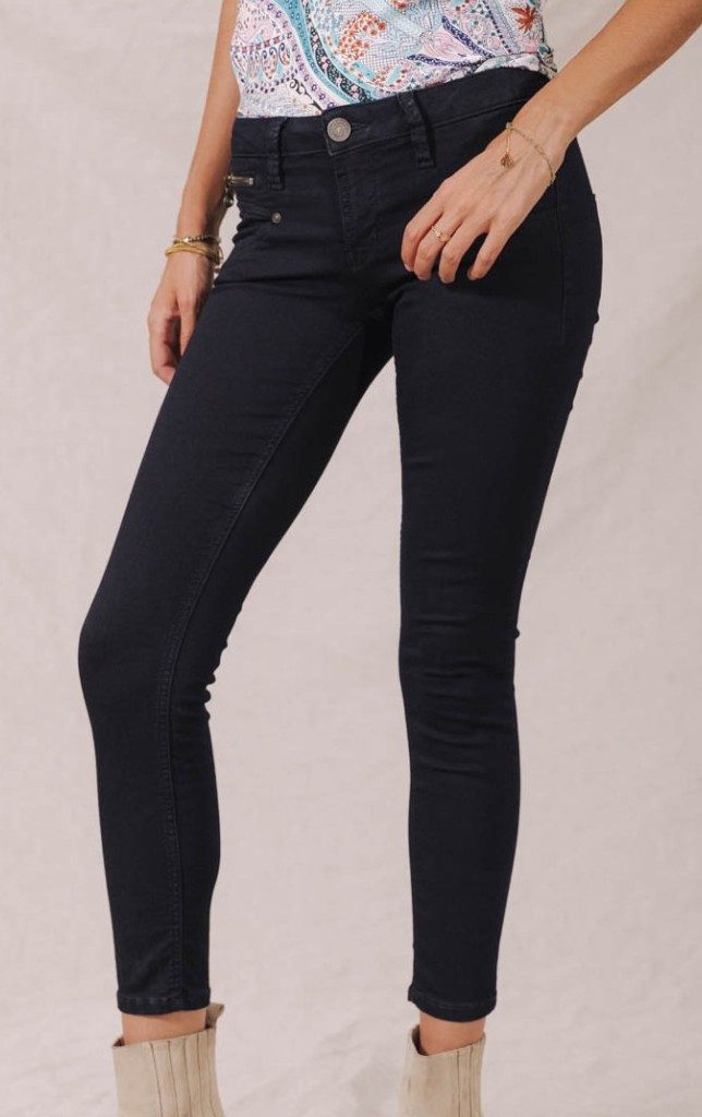 Freeman T. Porter Stretch-Jeans FREEMAN T. PORTER ALEXA CROPPED S-SDM flora 25873 205.F0082 - MAGIC – Bild 4 von 5