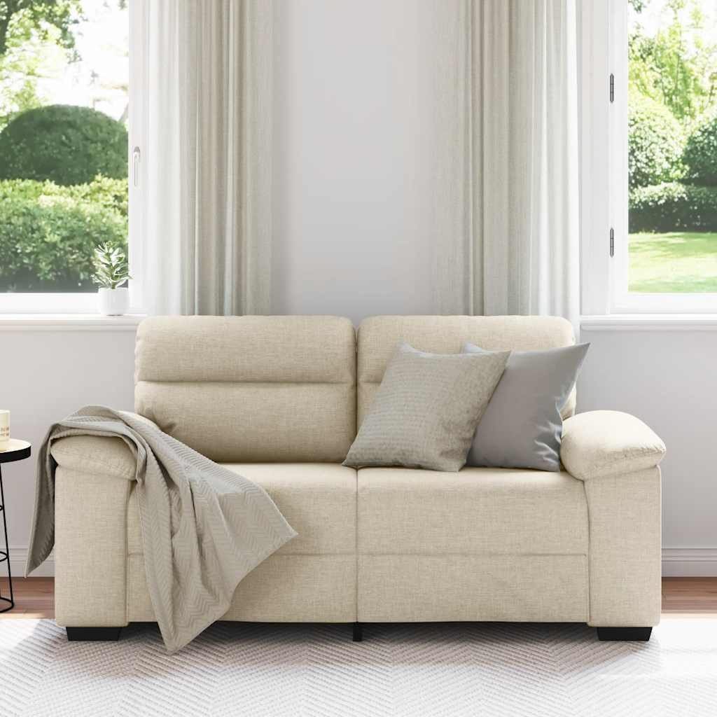 vidaXL Sofa 2-Sitzer-Sofa 120 cm Leinen günstig online kaufen