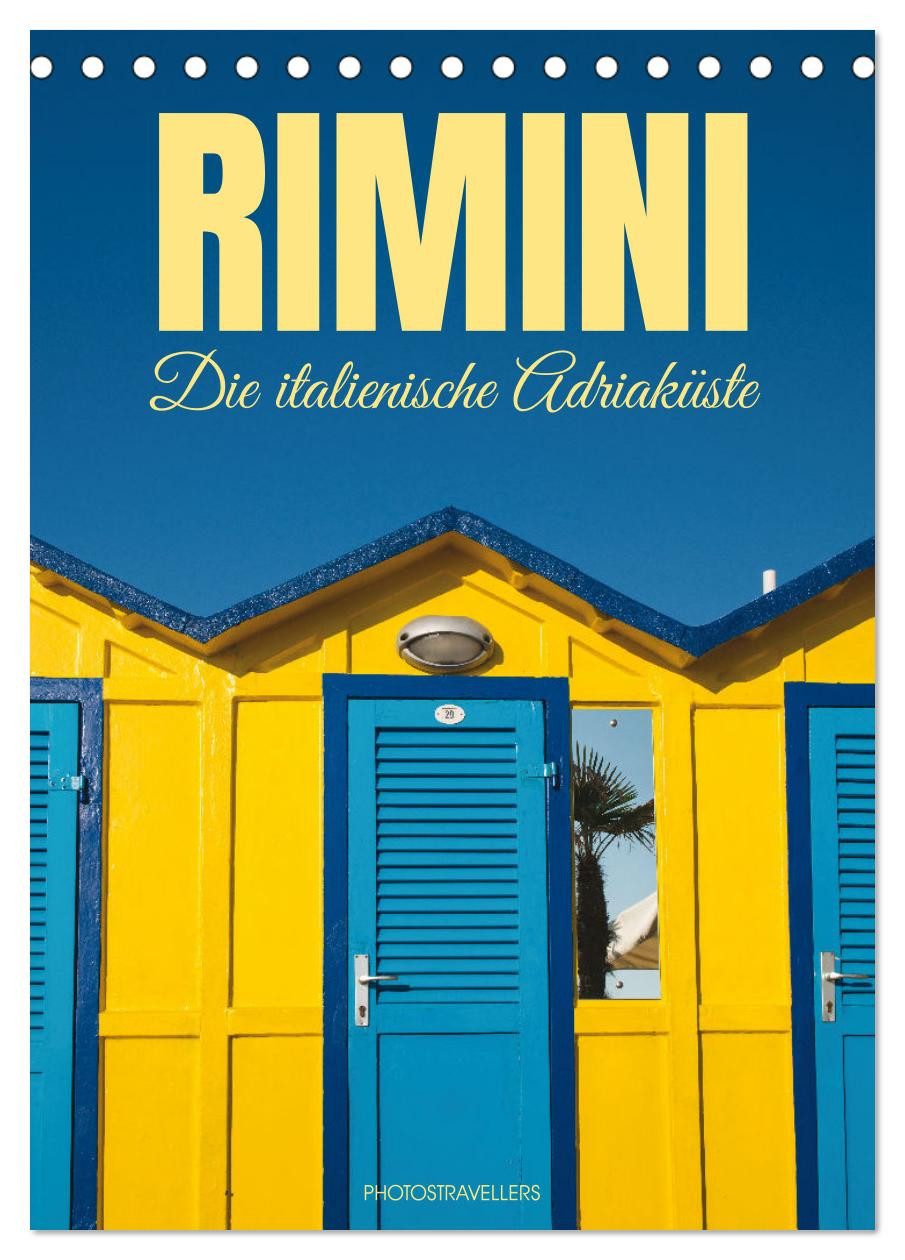CALVENDO Wandkalender Rimini Die italienische Adriaküste (Tischkalender 2026 DIN A5 hoch), C