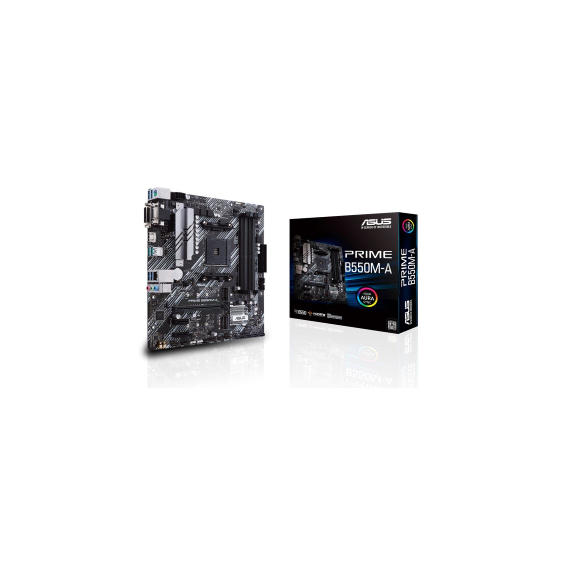 Asus PRIME B550M-A Mainboard RGB-LED-Beleuchtung