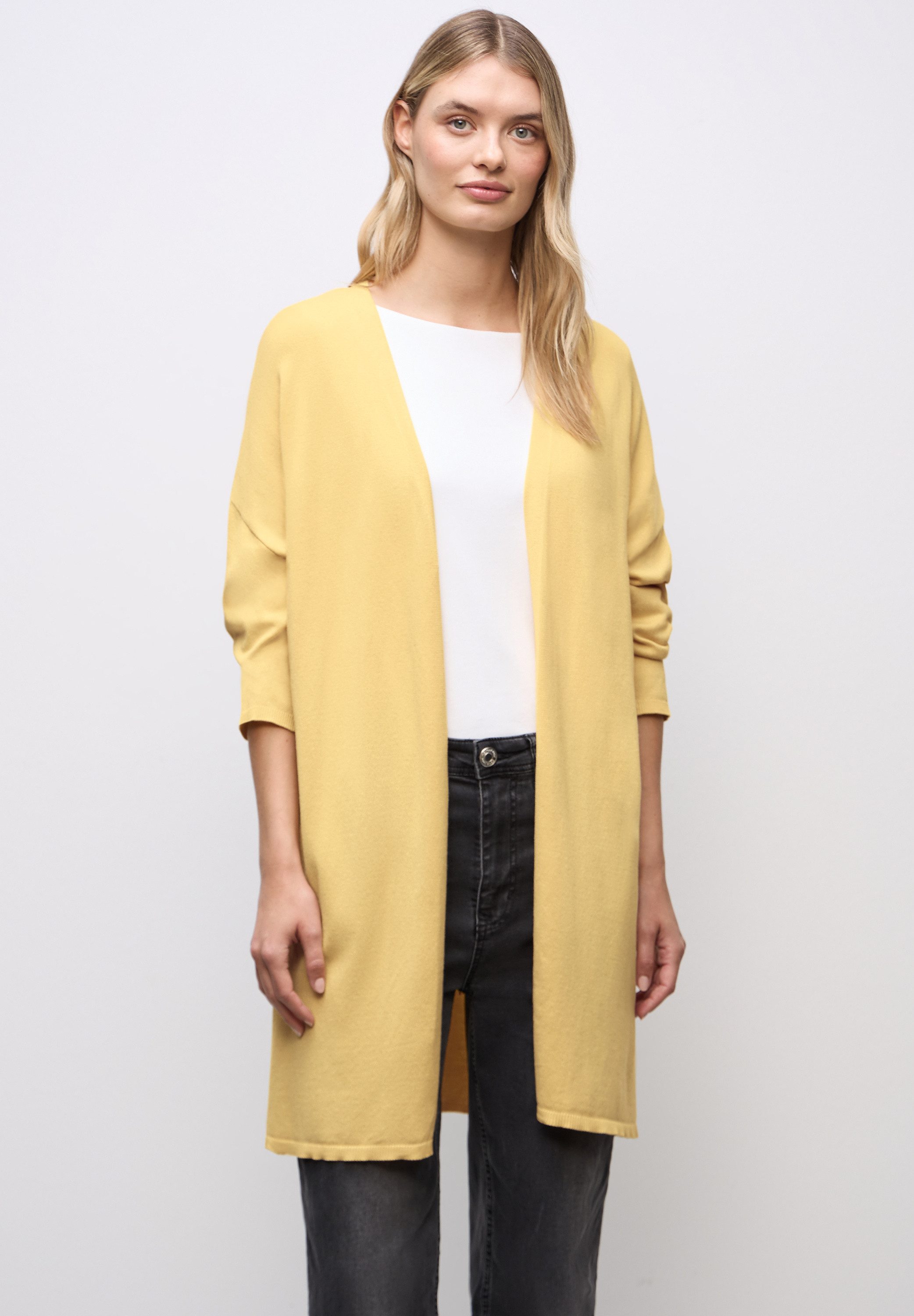 STREET ONE Strickjacke verschlusslos