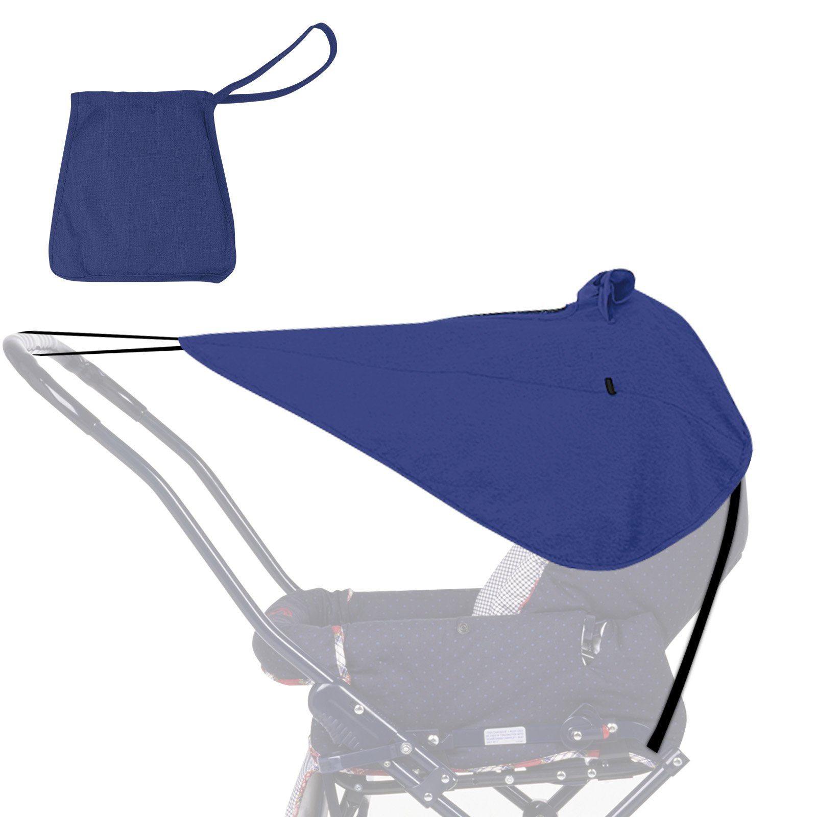 Zamboo Kinderwagen-Sonnenschutzhülle Komfort- und Schutz-Set (3-St), für  Buggy mit Sitzauflage Sitzeinlage, Sonnenschutz / Sonnensegel &  Insektenschutz