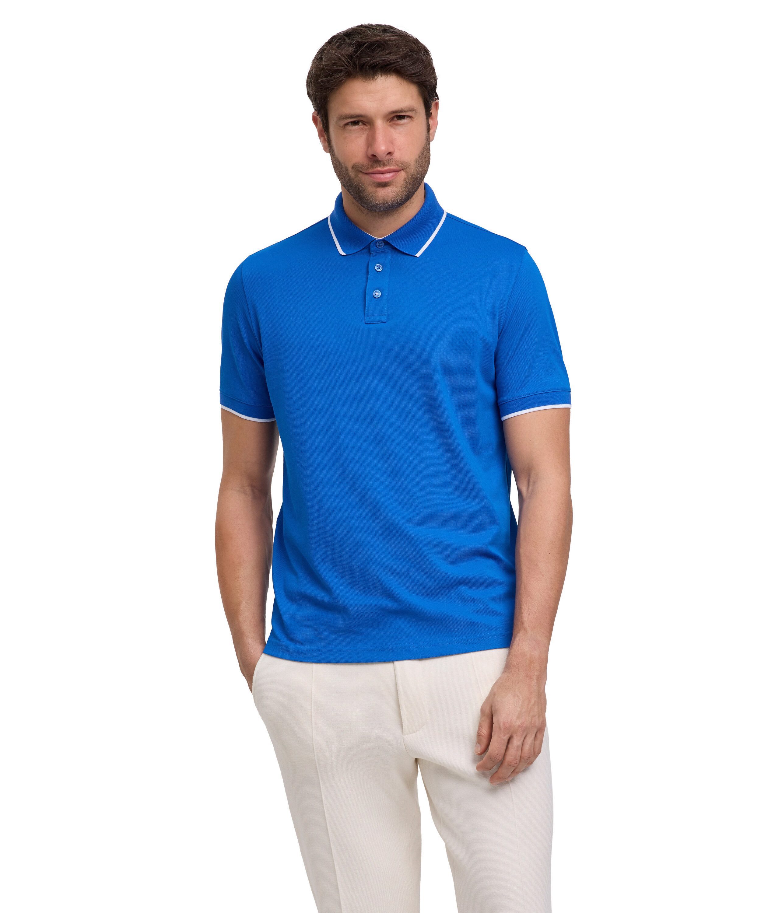 FALKE Poloshirt Smart Polo Easy Care (1-tlg., 1) mit Baumwolle