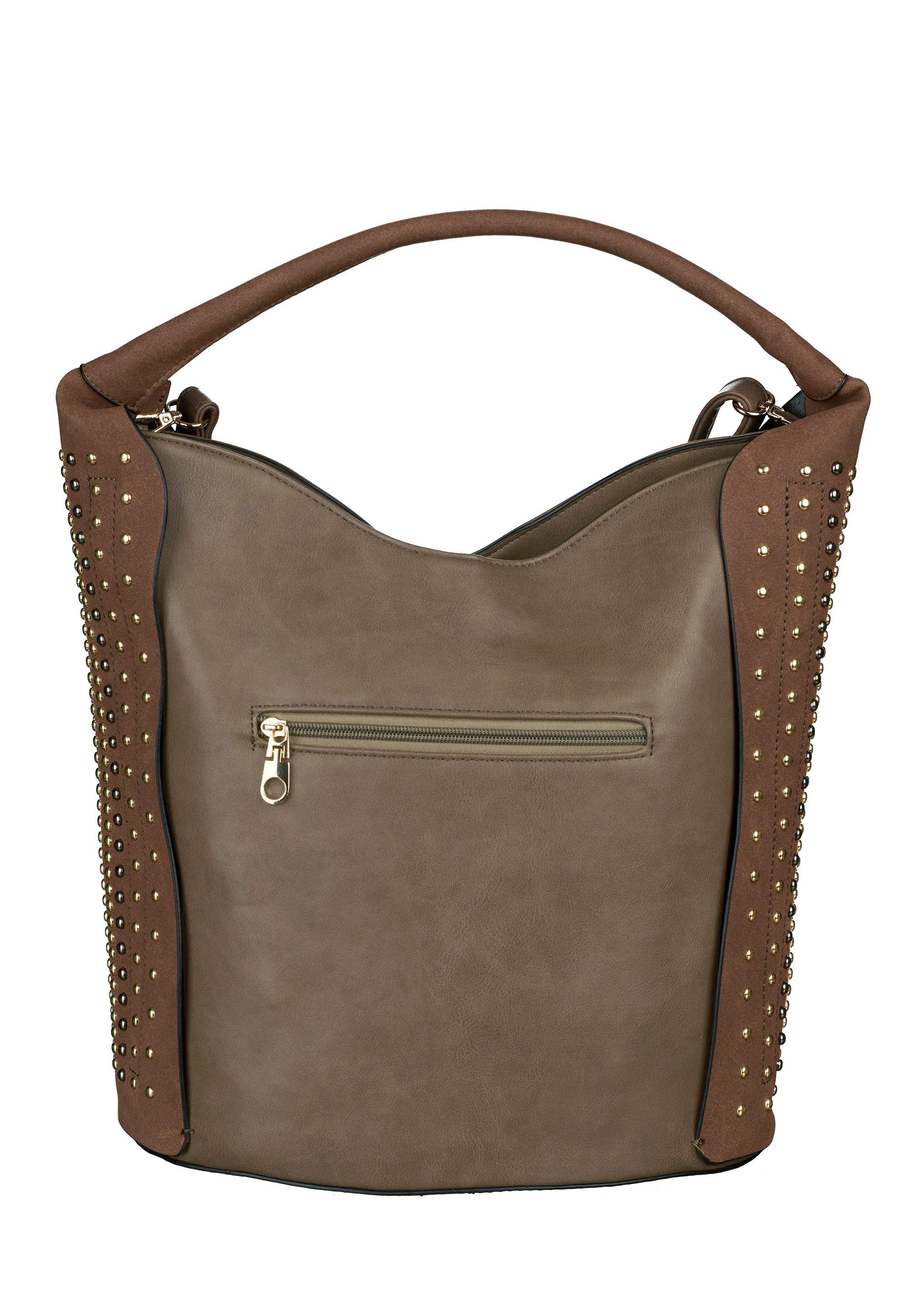 Harpa Henkeltasche VIRGINIA, mit Multicolor-Nietenverzierung günstig online kaufen