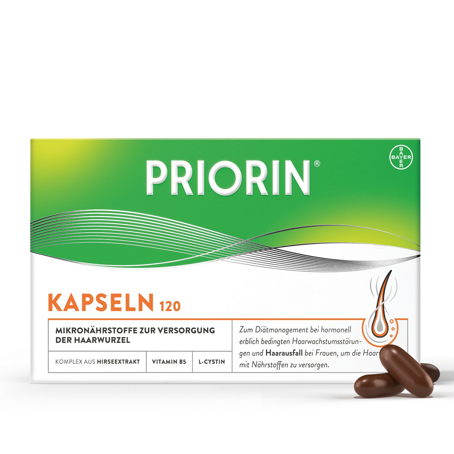 Priorin® Kapseln 120 Stück Kapseln, 94.0 g