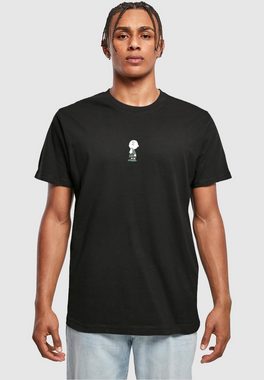 Merchcode T-Shirt Merchcode Herren Peanuts - Charlie Brown T-Shirt Round Neck (1-tlg)