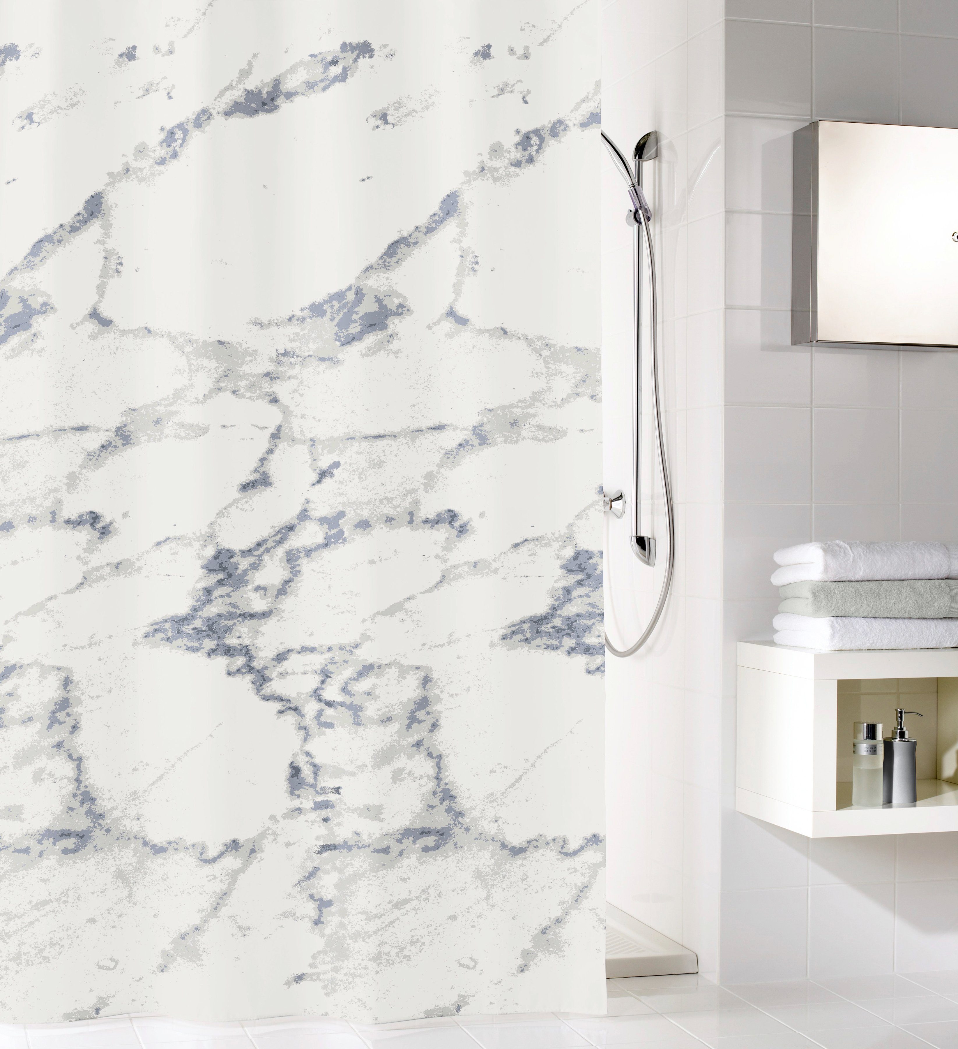 Kleine Wolke Duschvorhang Marble Breite 180 günstig online kaufen