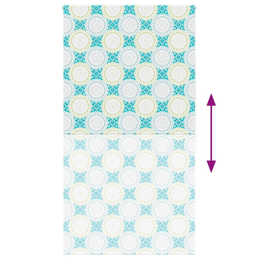 Rollo Duschrollo 130x240 cm Stoffbreite 126 cm, vidaXL