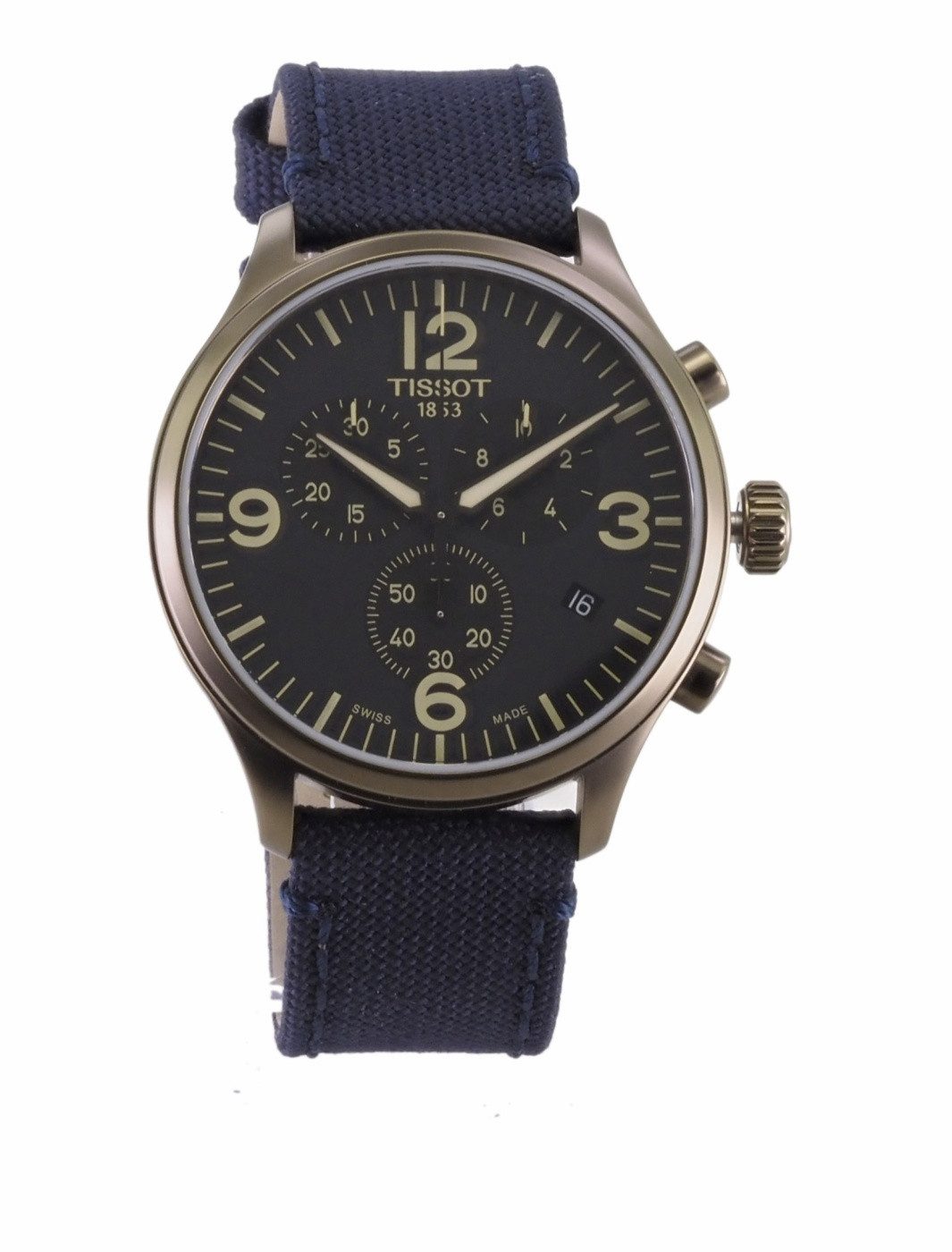 Quarzuhr Tissot Herren Quarz Uhr T1166173705701 T-Sport Chrono XL