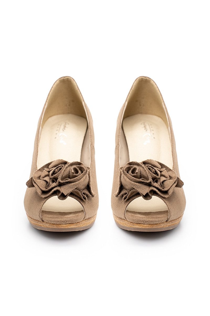 Andrea Conti Trachtenpumps - FLORENZ - schwarz, taupe Pumps