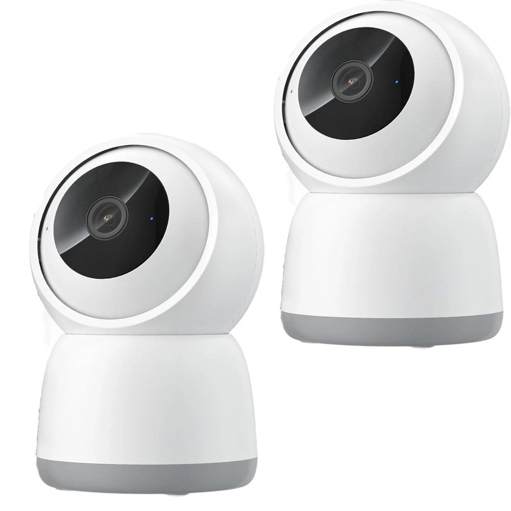 Überwachungskamera Babyphone mit Kamera, 5MP WLAN Überwachungskamera, Nachtsicht 15M
