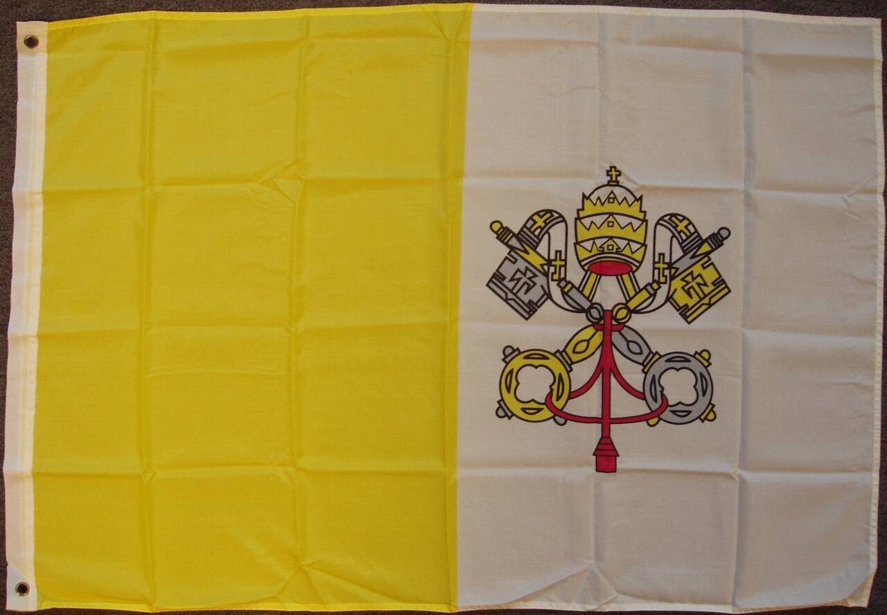 flaggenmeer Flagge Vatikan 80 g/m²