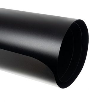 ISO TRADE Bodenschutzplatte Schutzmatte schwarz, Bürostuhlunterlage, 1-St., Fitnessgeräte Spielzeug, 100x140cm Universal Schwarz