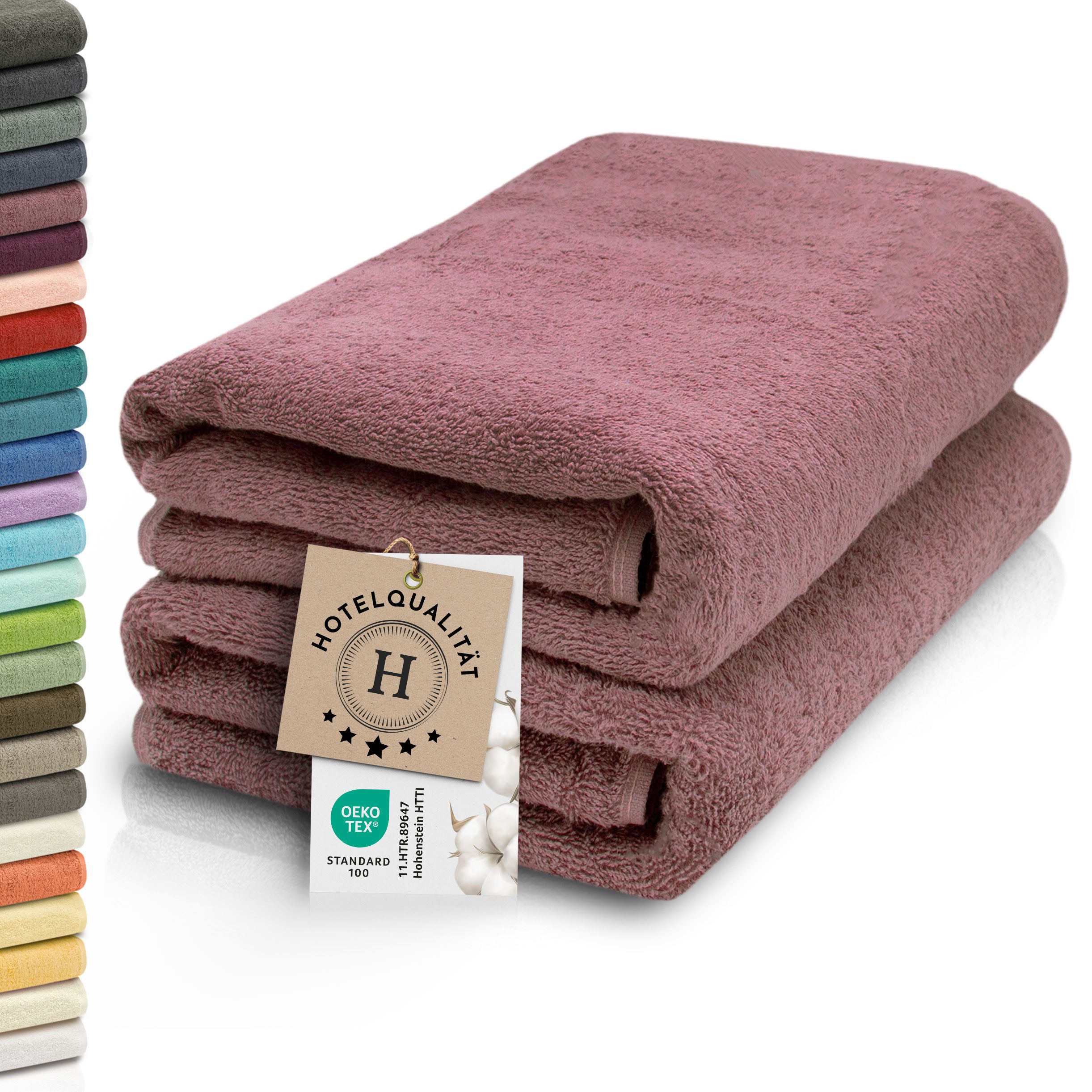 ZOLLNER Saunatuch, Walkfrottier (2-St), 70 x günstig online kaufen