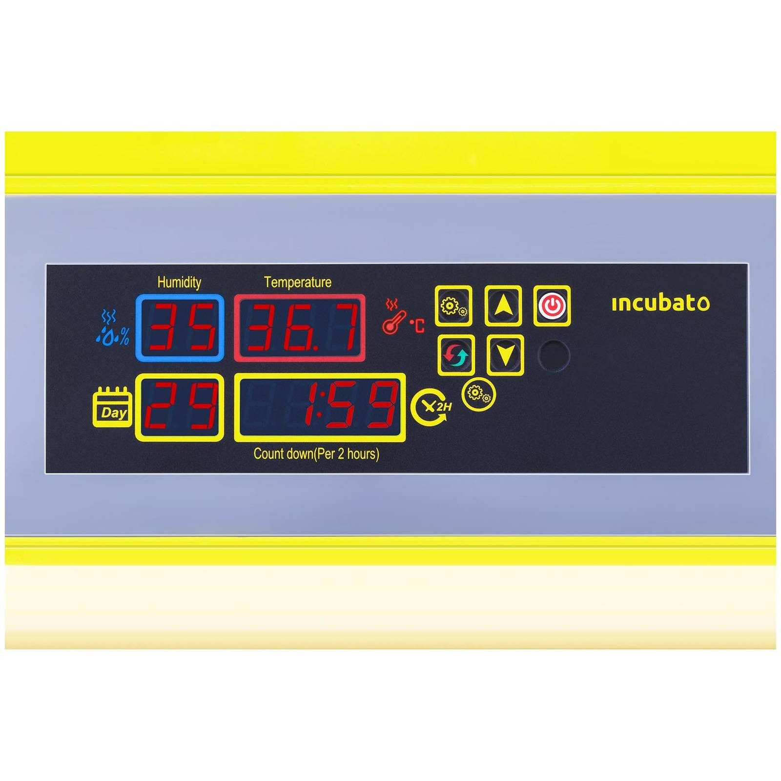 incubato Reptilieninkubator Brutmaschine 48 Eier Brutautomat Ei-Inkubator Brutapparat automatisch