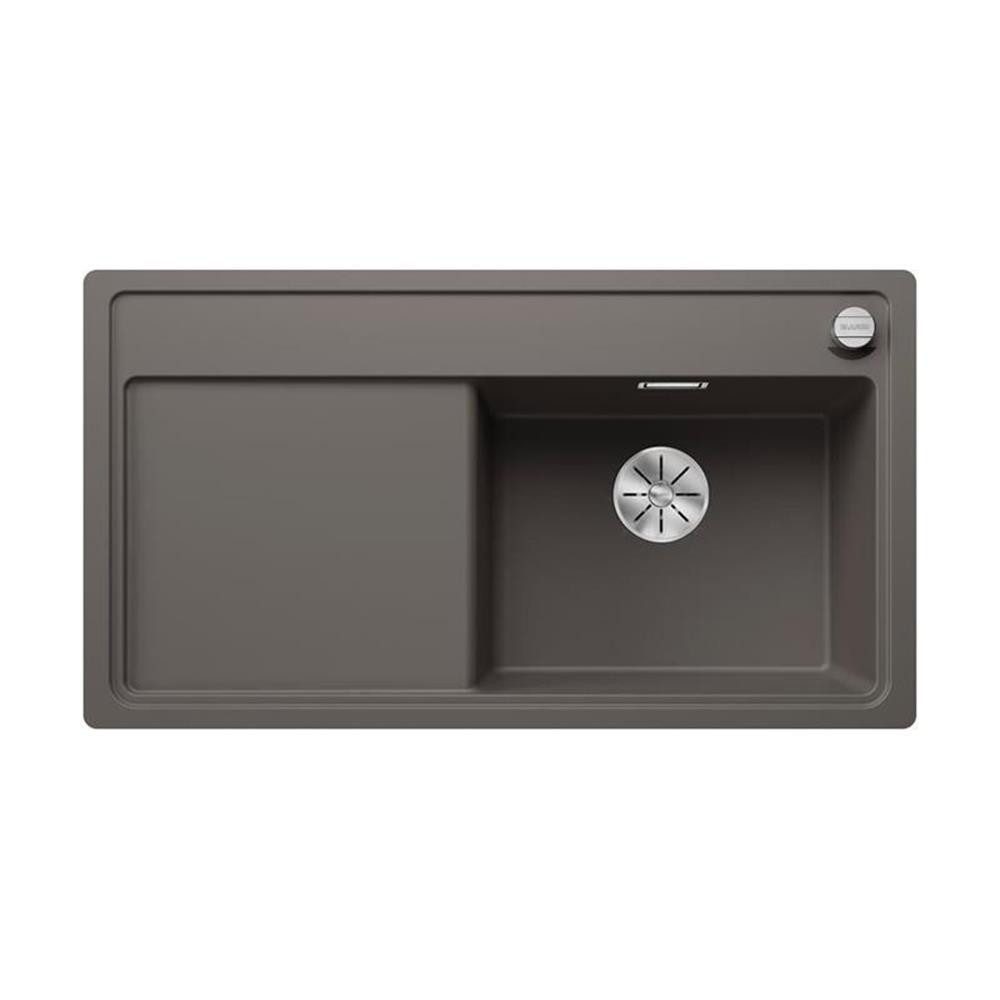 Blanco Granitspüle BLANCO Einbauspüle ZENAR 5 S-F Silgranit flächenbündig, InFino, 0/0 cm