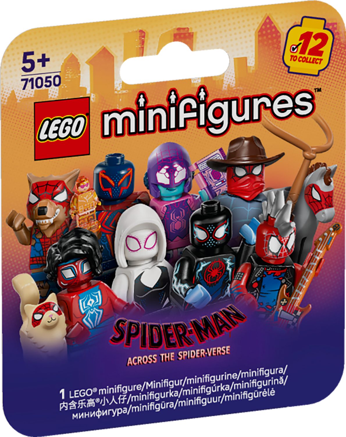 LEGO® Minifiguren Minifigures 71050 Konstruktionsspielsteine, (Minifigures 71050, Klemmbausteine), Made in Europe
