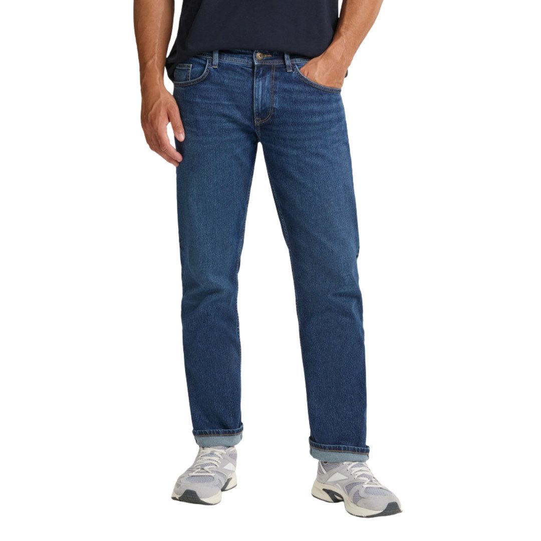 CROSS JEANS® Relax-fit-Jeans Antonio E161-518 Dark Blue 5-Pockt Style