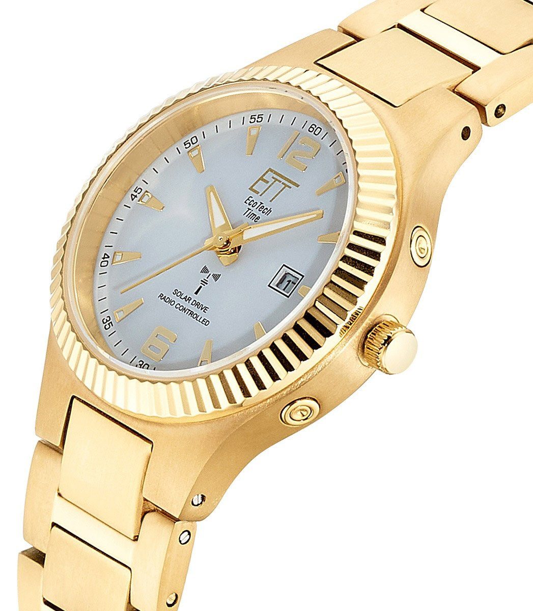 ETT Solaruhr Funk-Solar Everest Lady Goldfarben günstig online kaufen