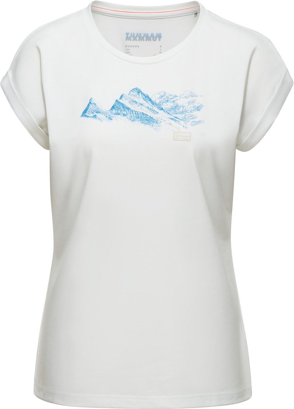 Mammut Funktionsshirt Mountain T-Shirt Women Finsteraarhorn off white