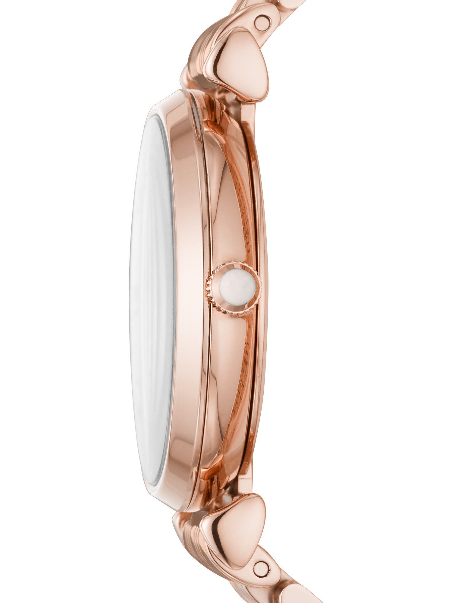 Emporio Armani Quarzuhr Emporio Armani Damen-Uhren Analog Quarz