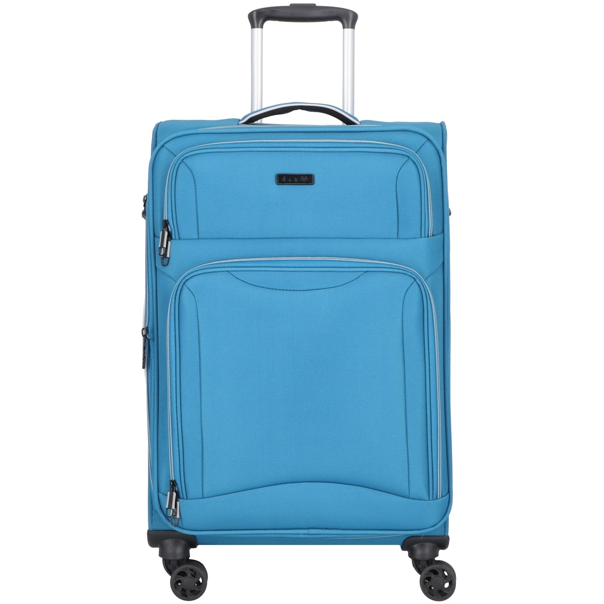 D&N Weichgepäck-Trolley Travel Line 9204, 4 Rollen, Polyester günstig online kaufen